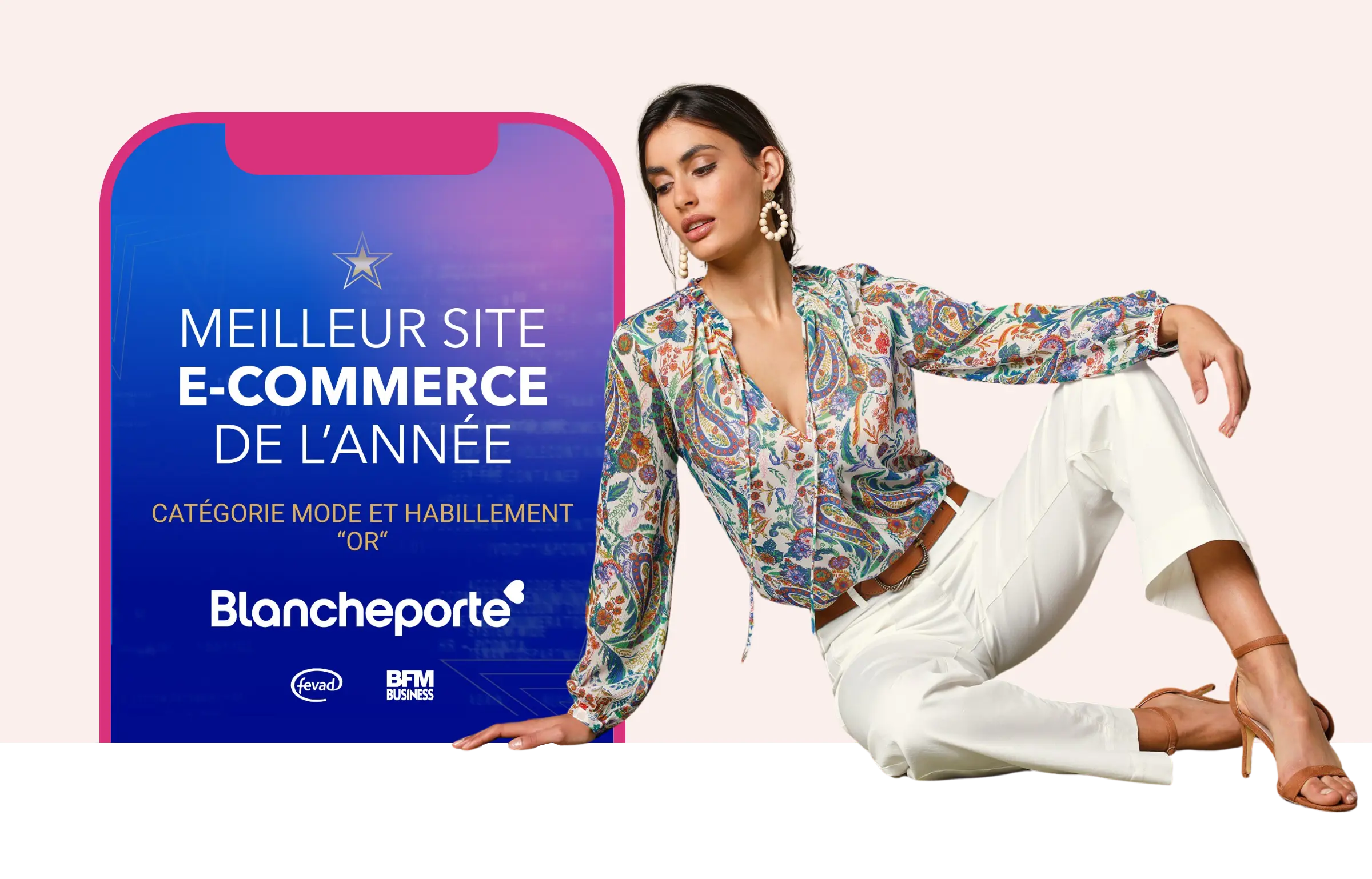 FEVAD : meilleur site e-commerce de l'année 2024 | Blancheporte