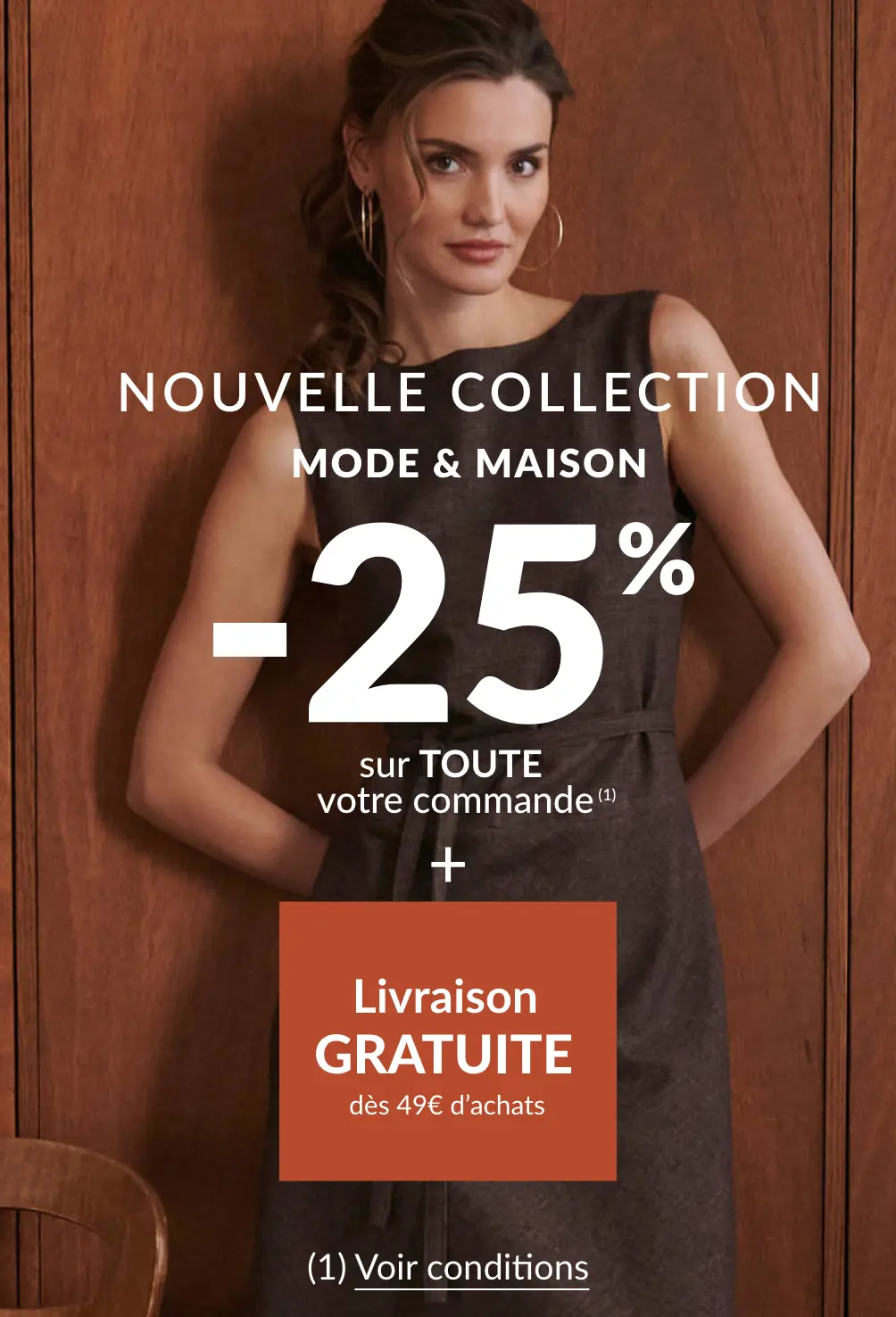 Profitez de -25% sur votre commande dès 2 articles achetés avec le code 299002
