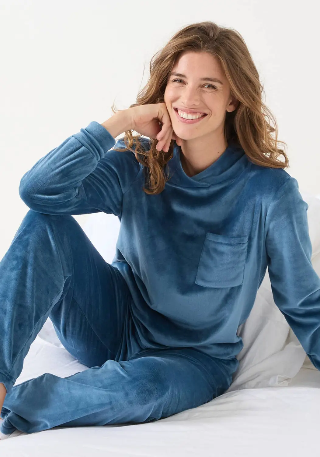 Avec votre uniforme tout doux profitez de vos soirées d'hiver. Blancheporte