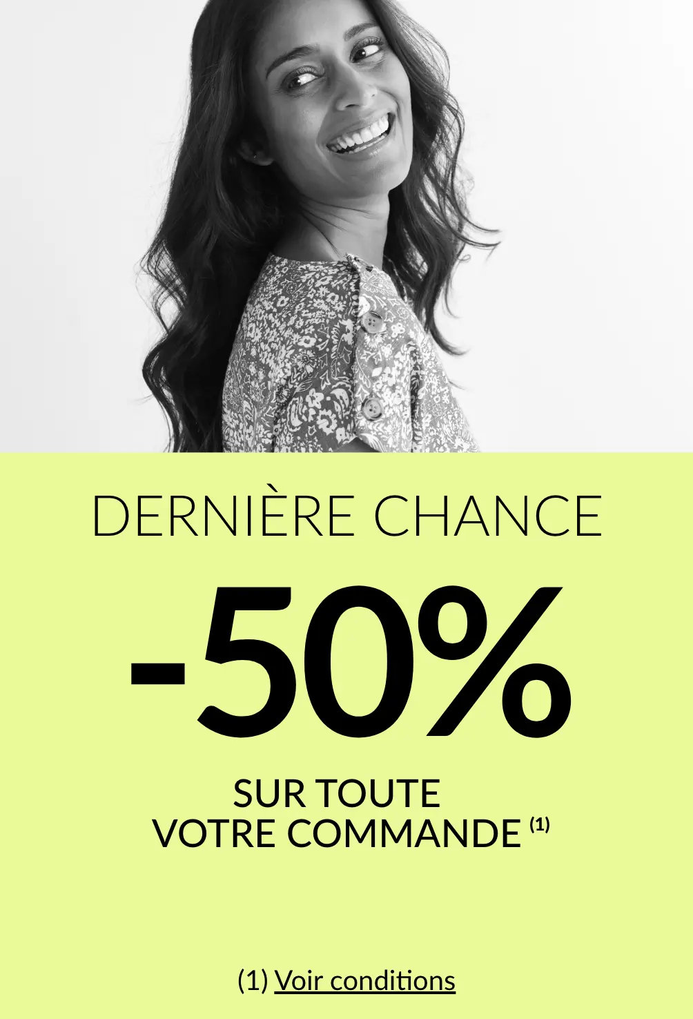 Dernière chance : -50% sur toute votre commande avec le code 899013