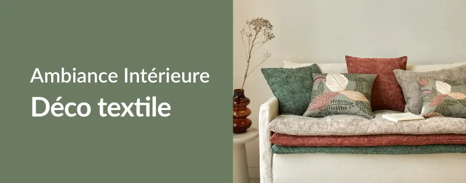 Redécorez votre intérieur chez Blancheporte : coussins, rideaux, tapis...