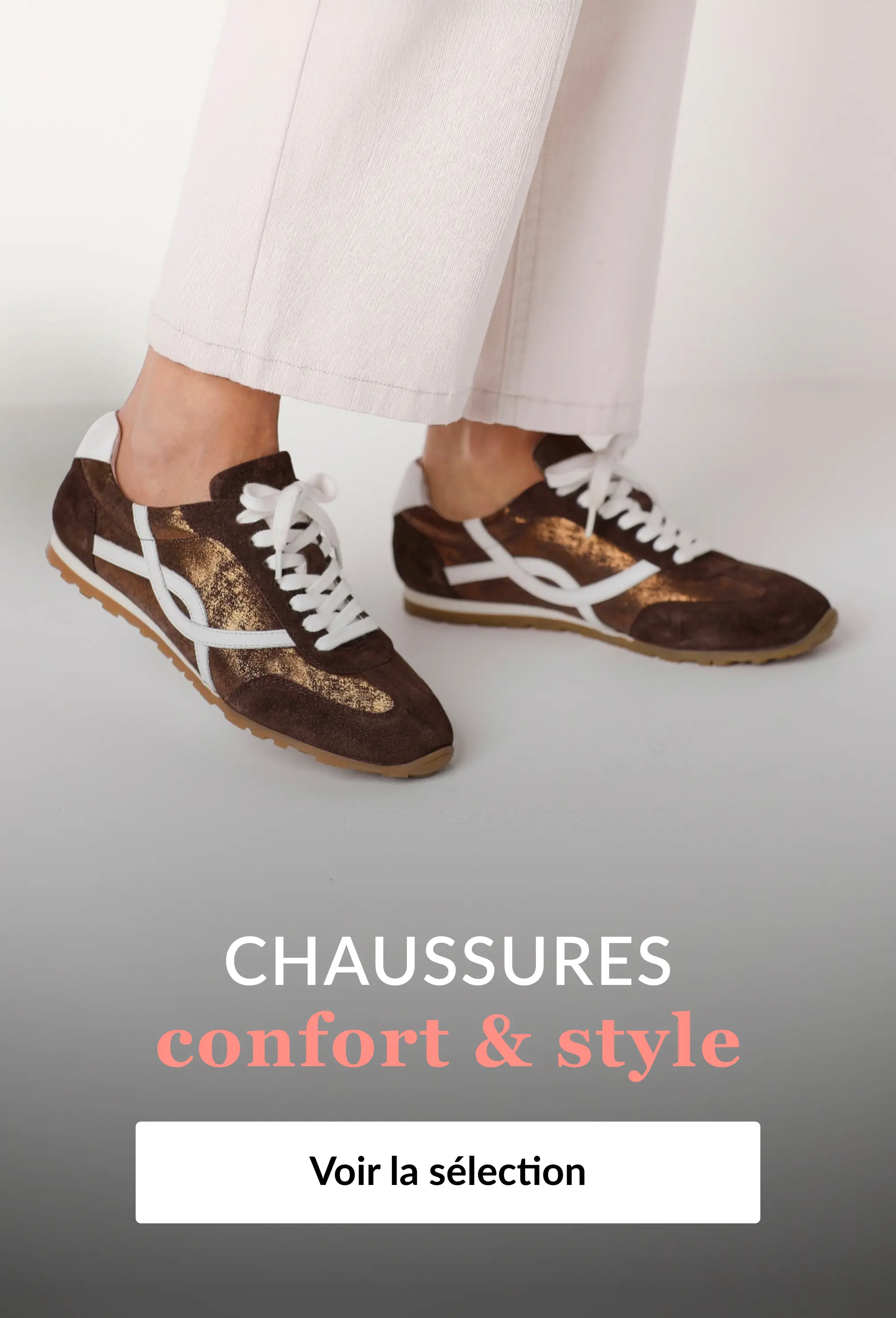 Découvrez notre sélection de chaussures confortables et stylées sur Blancheporte.fr
