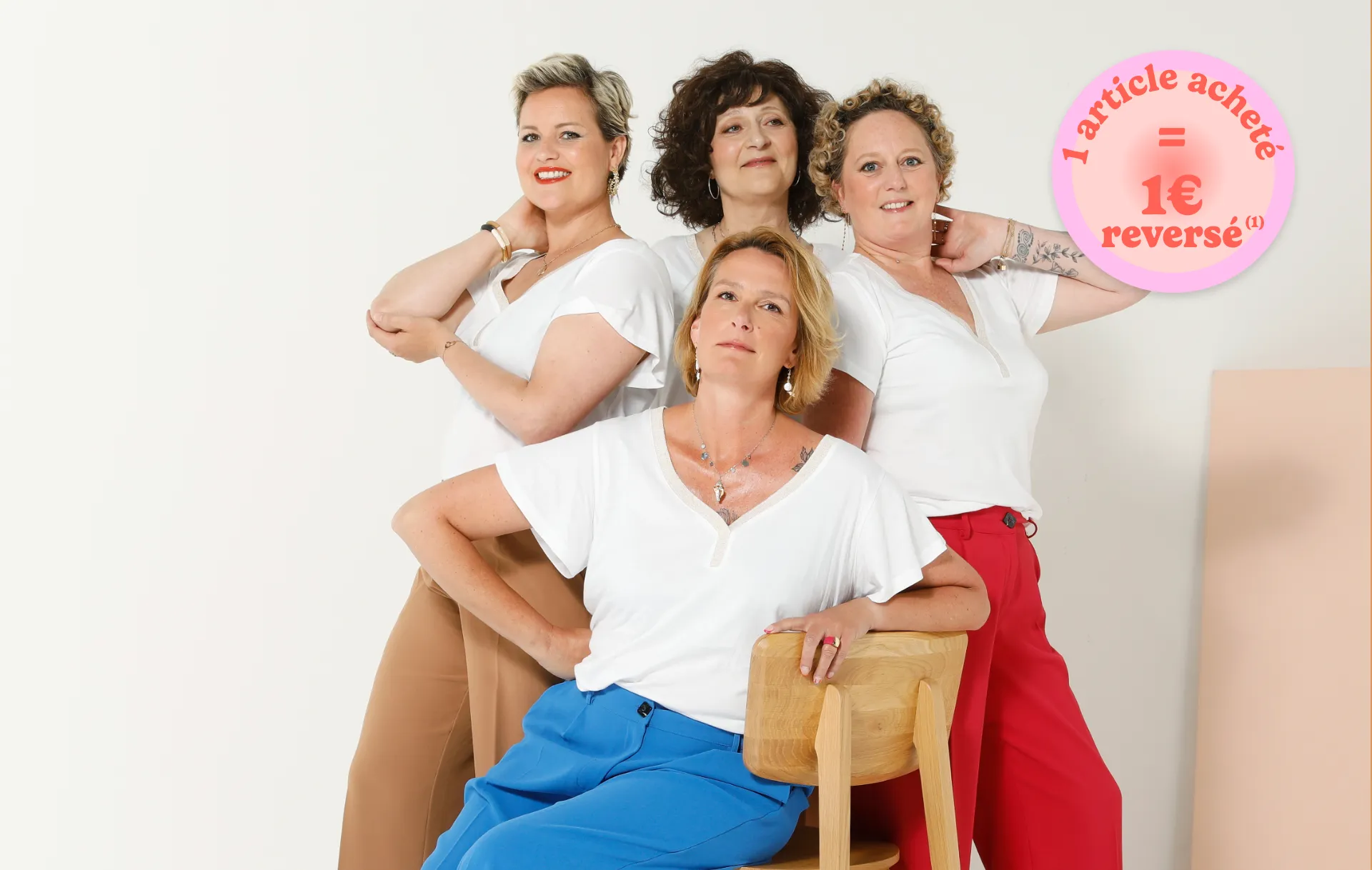 Octobre rose tous unis contre le cancer du sein avec Blancheporte