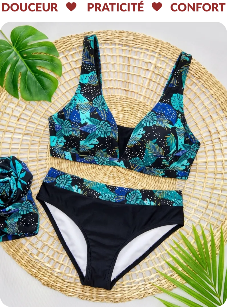 Brassière imprimée sans armature ligne post-opératoire PALOMBIA - Blog Blancheporte