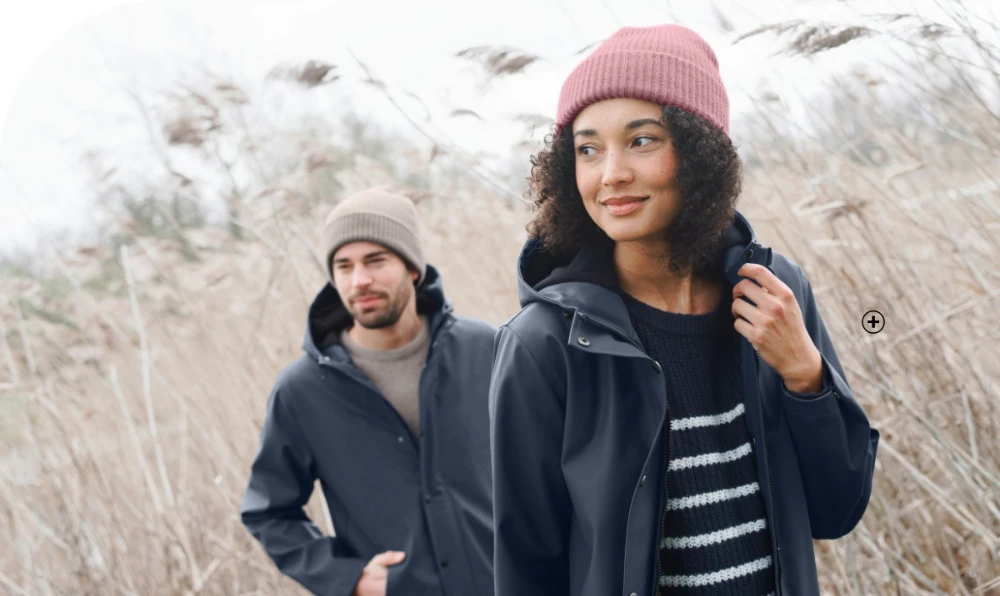 Ciré imperméable en polyester recyclé Ciré imperméable femme en polyester recyclé bleu marine pas cher | Blancheporte