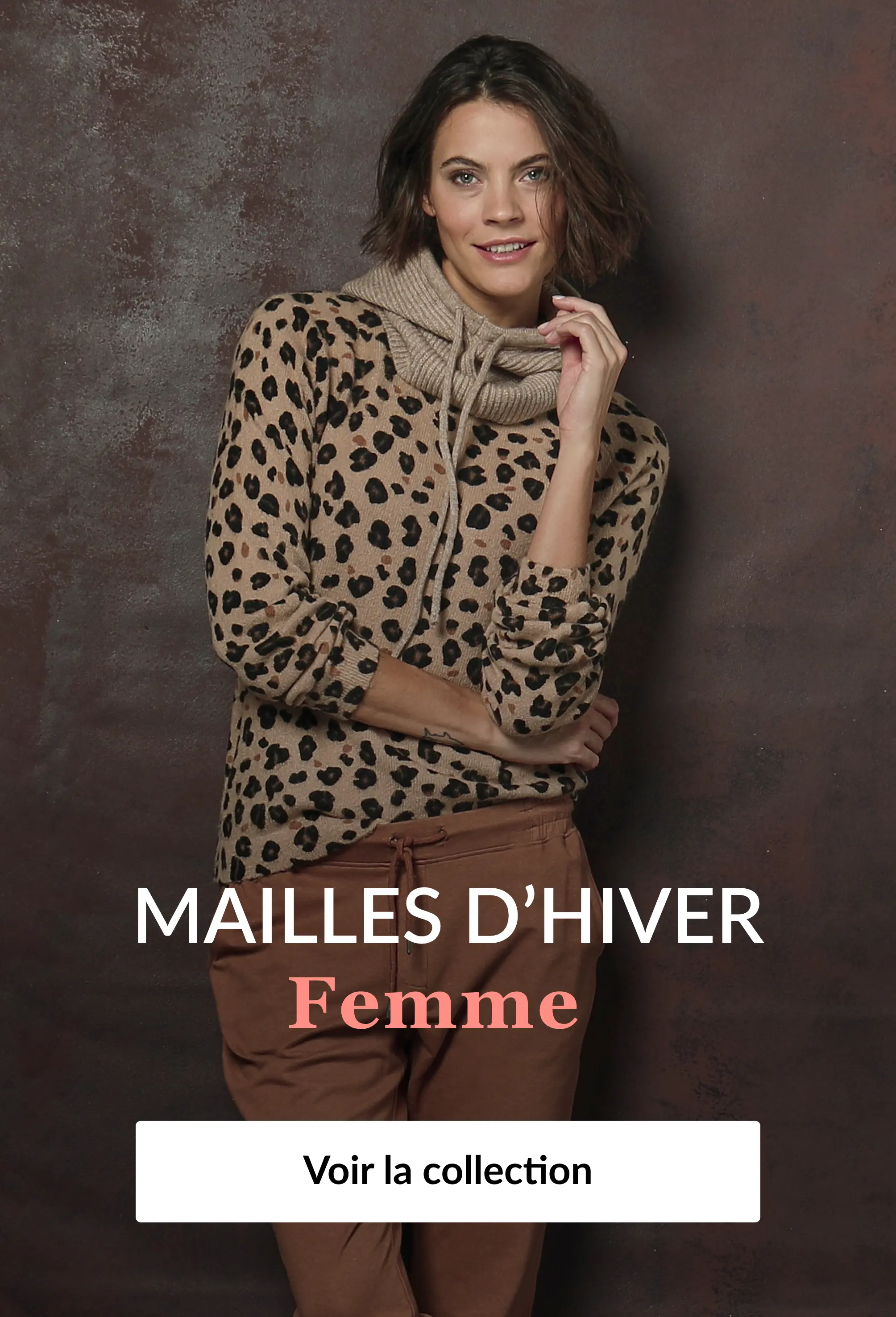 Découvrez notre sélection mailles d'hiver pour femme sur Blancheporte.fr