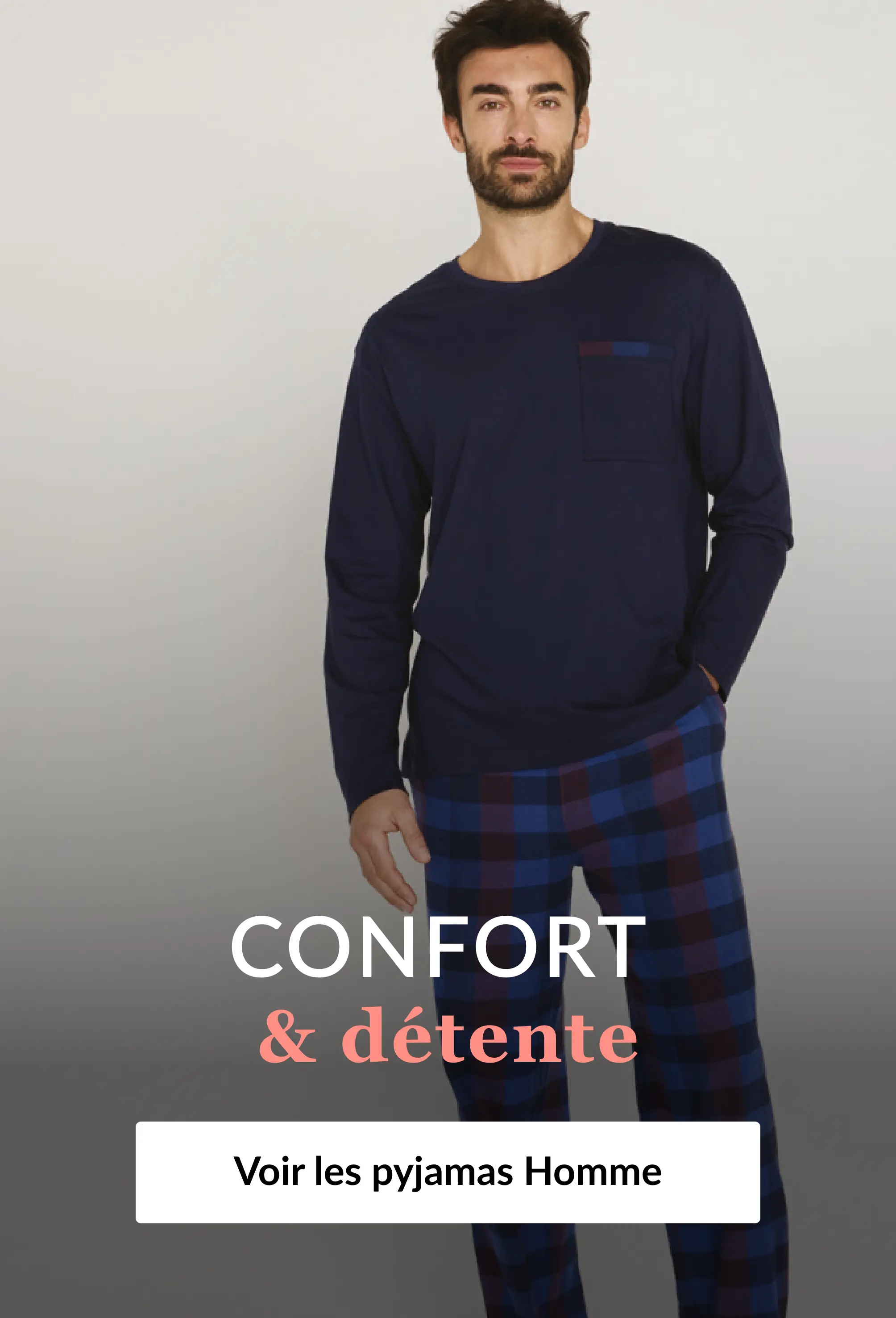 Découvrez notre sélection de pyjamas pour homme sur Blancheporte.fr