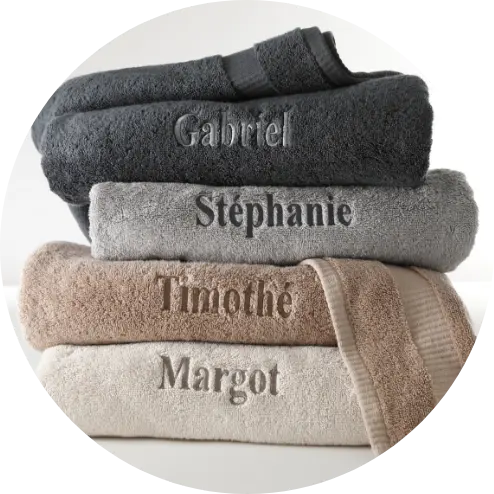 Broderie perso sur plus de 140 articles | Blancheporte