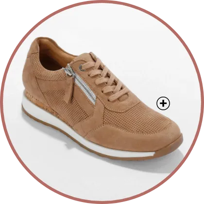 Baskets zippées en cuir souple à semelle bimatière – modèle confortable et facile à enfiler pour pieds larges ou étroits | Blog Blancheporte