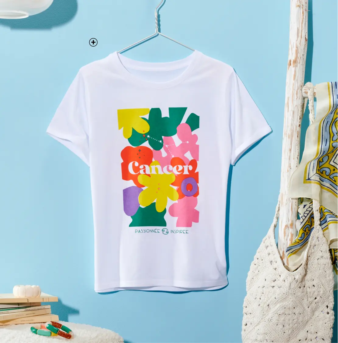 T-shirt astro signe cancer | Blancheporte