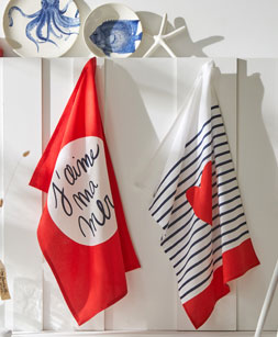Collection linge de maison Sodéco Collection linge de bain Sodéco -pas cher - Blancheporte