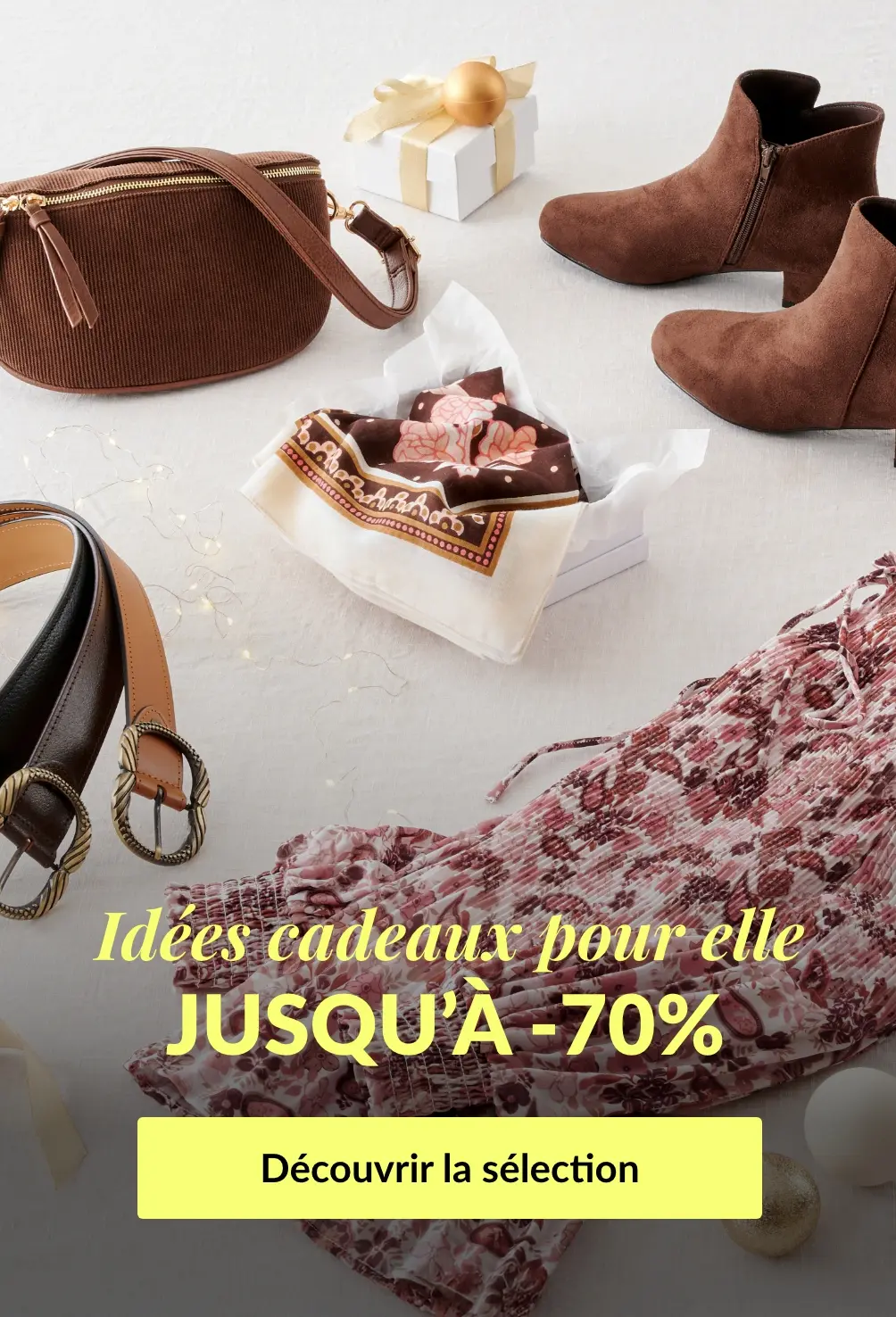 Idées de cadeaux pour femme