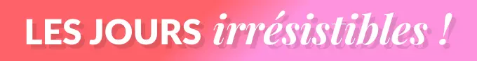Les jours irrésistibles chez Blancheporte : jusqu'à -50% sur une sélection lingerie et jusqu'à -40% sur vos marques lingerie préférées