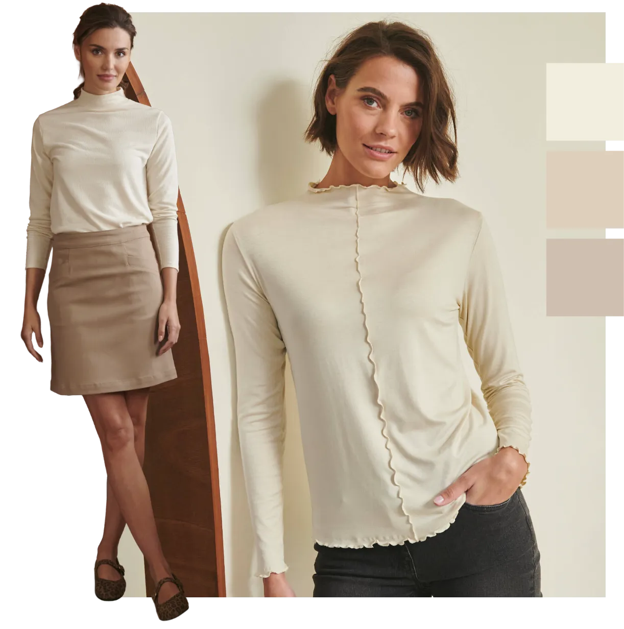 Vêtements Femme écru Blancheporte - Blog Blancheporte