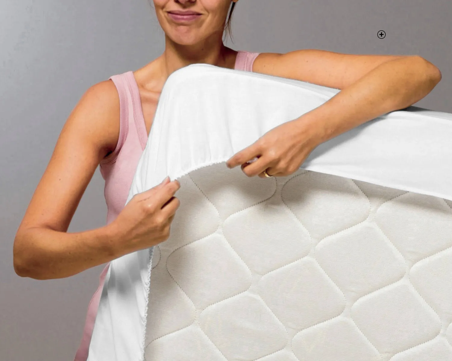 Protège-matelas molleton bi-extensible ultra absorbant, idéal pour bien choisir son protège-matelas | Blancheporte