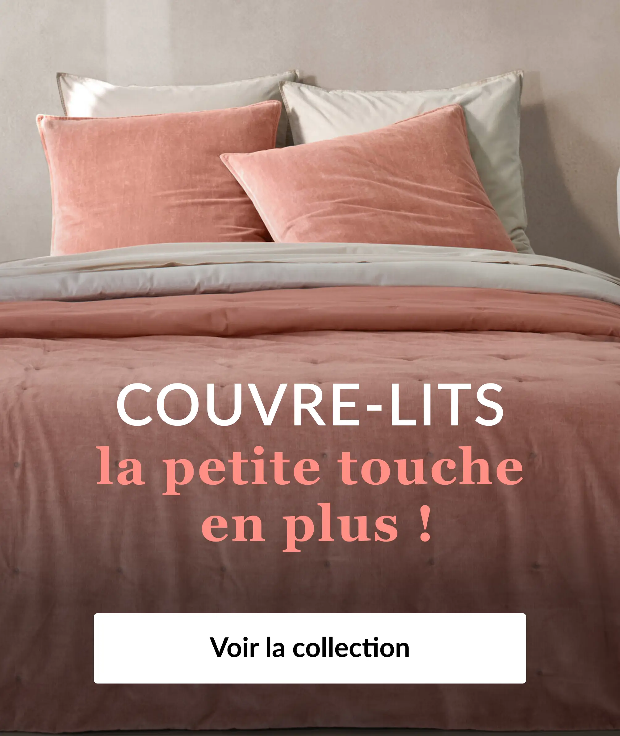 Découvrez notre sélection de couvre-lits pour une petite touche en plus sur Blancheporte.fr
