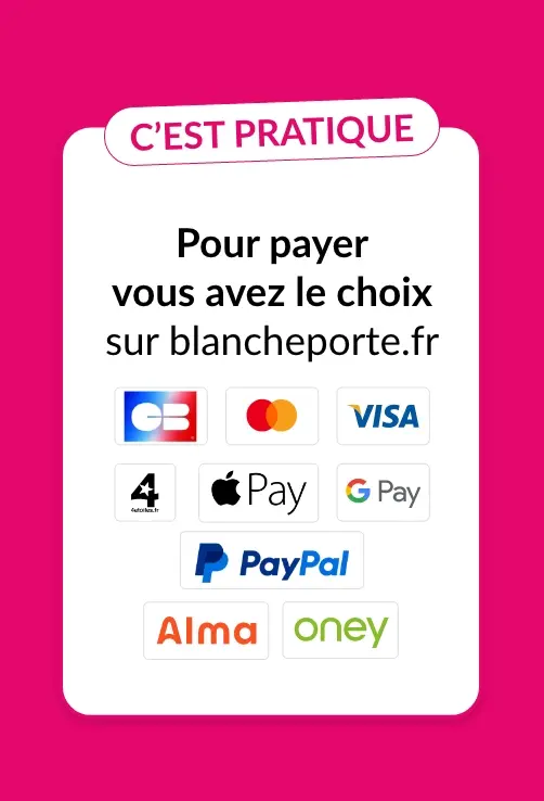 Profitez du paiement sécurisé sur le site Blancheporte avec Paypal