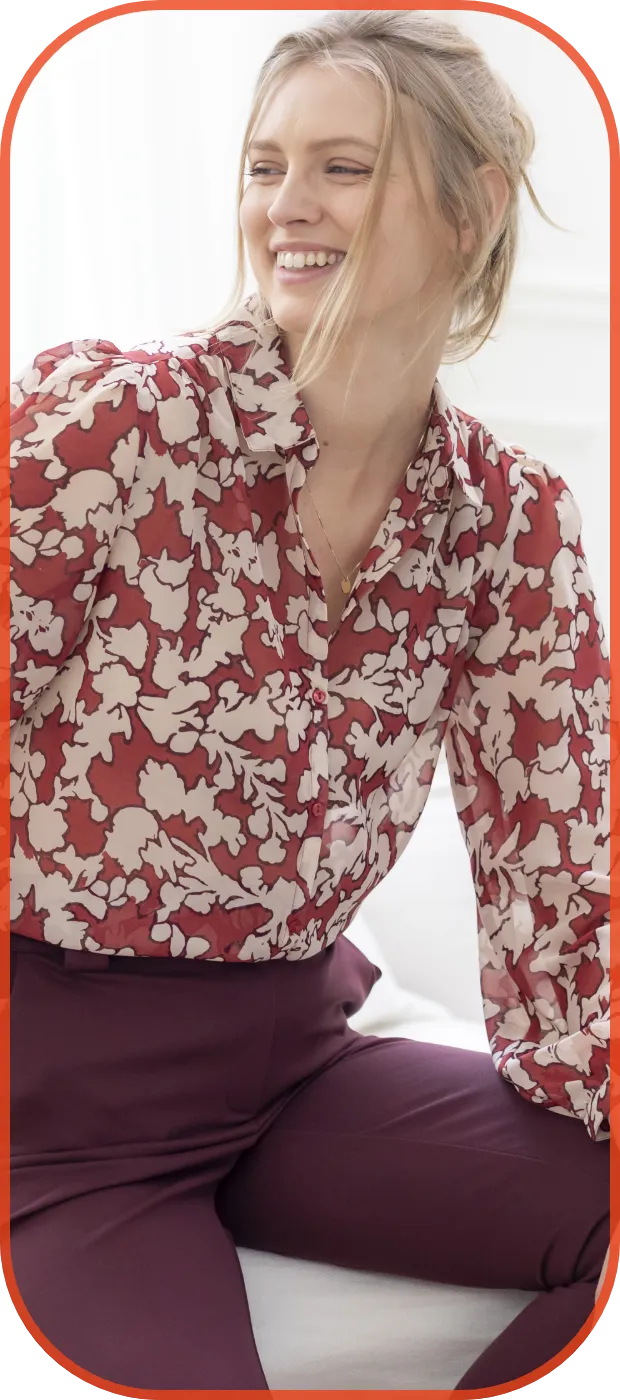 Chemisier en voile imprimé floral, léger et féminin à petit prix soldé – Blog Blancheporte