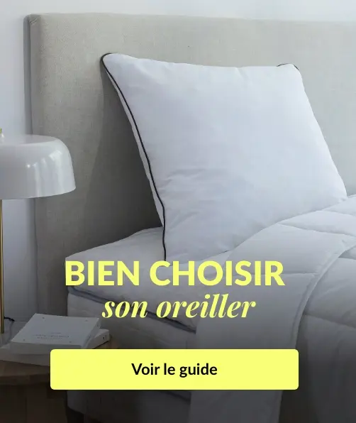 Comment bien choisir son oreiller ?