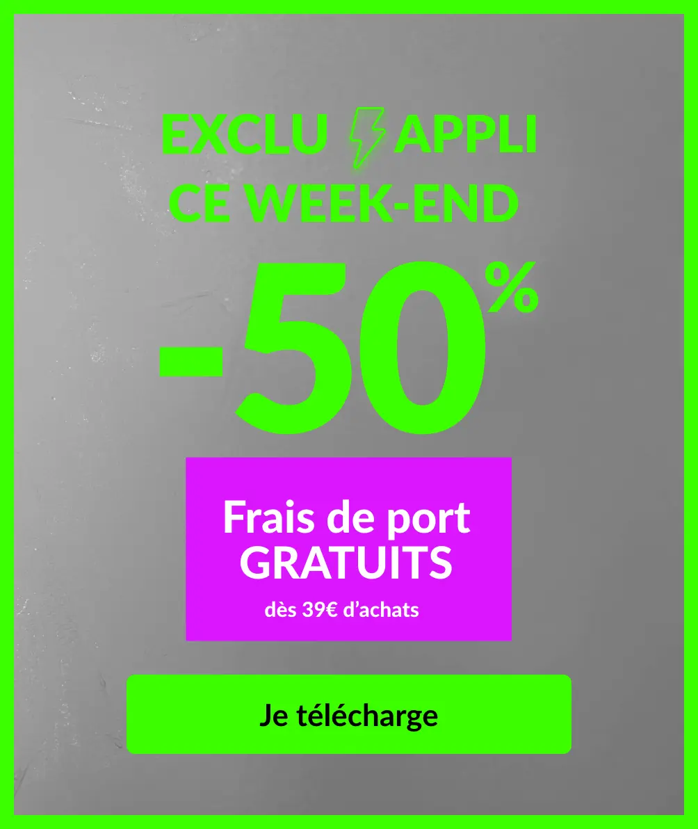 Profitez de la livraison gratuite sur l'application mobile Blancheporte dès 39€ d'achats