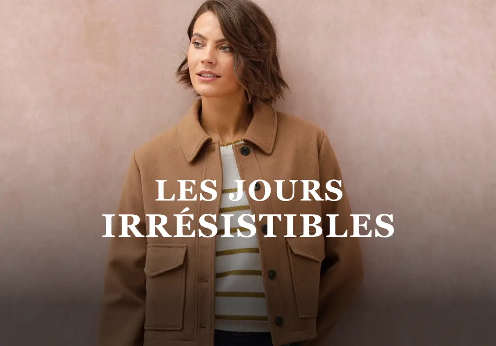 Les jours irrésistibles chez Blancheporte : jusqu'à -50% sur une sélection de vestes