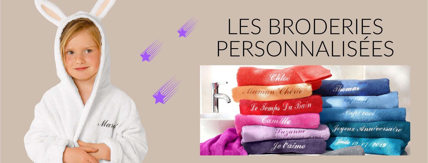 Les Broderies personnalisées