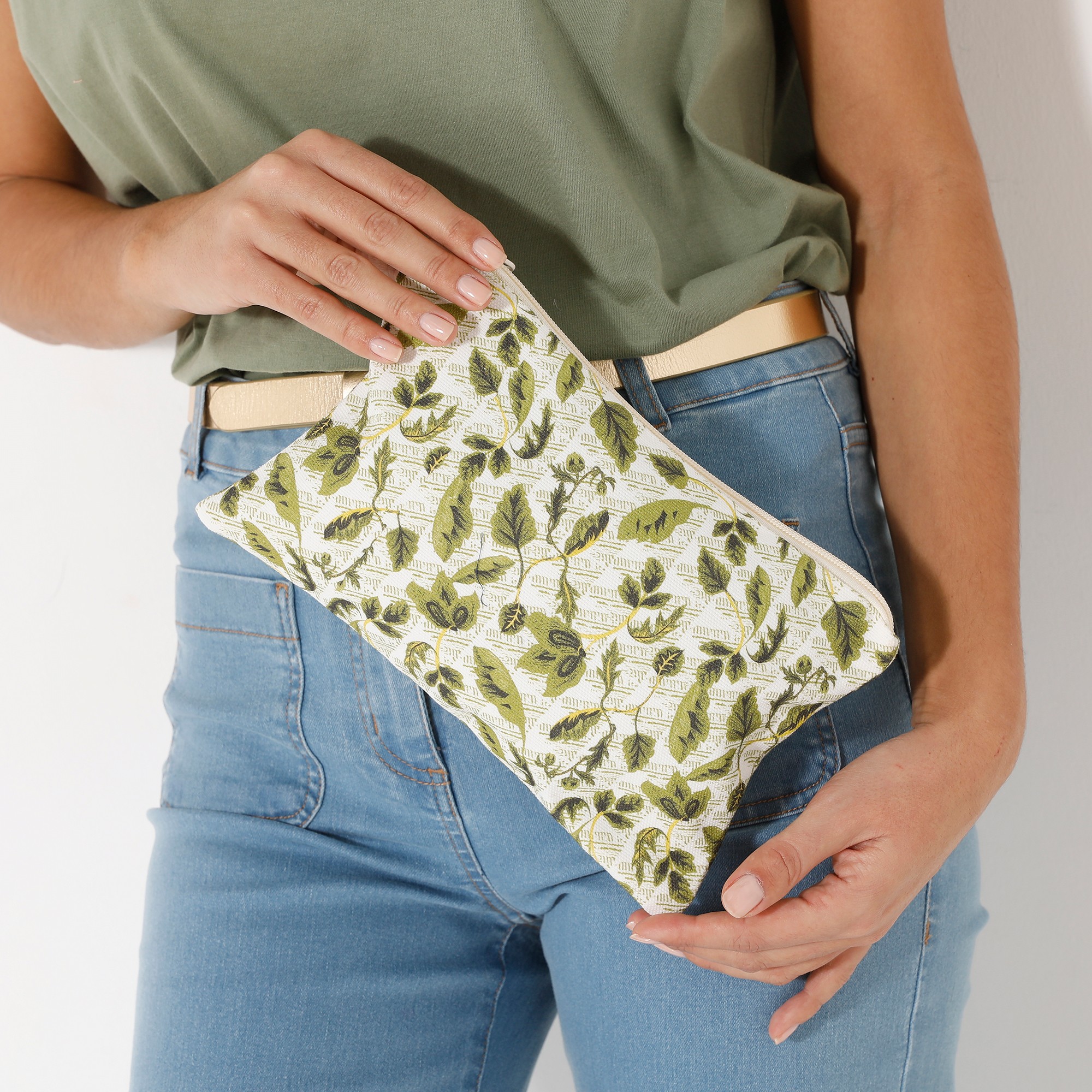 Trousse Plate En Coton Natté - Blancheporte