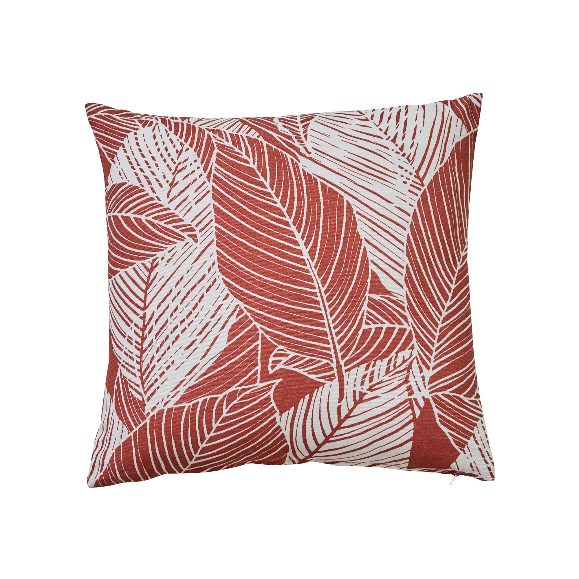 Housse De Coussin Carrée Imprimé Feuillage - Blancheporte