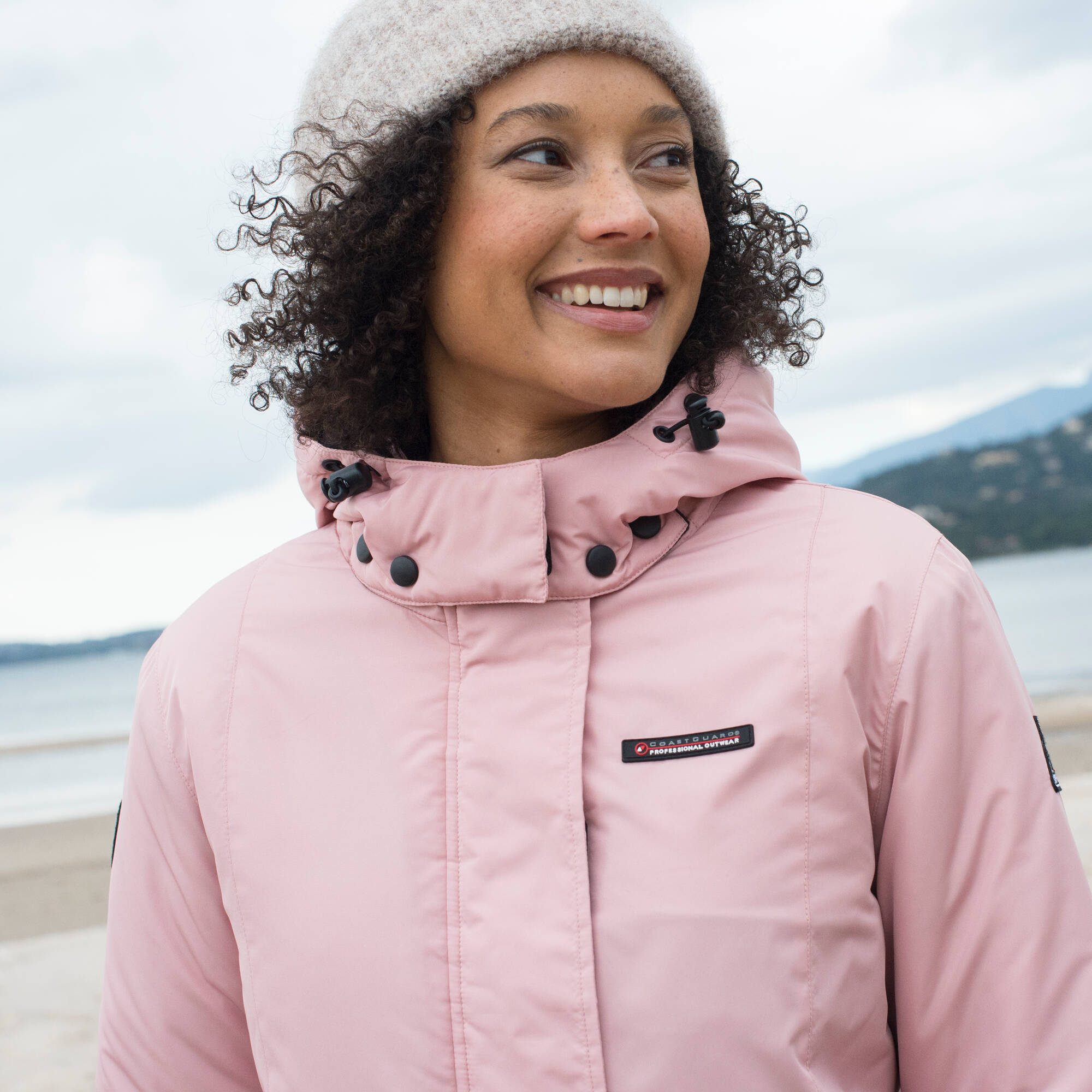 Parka impermable double polaire unie - Blancheporte 48$