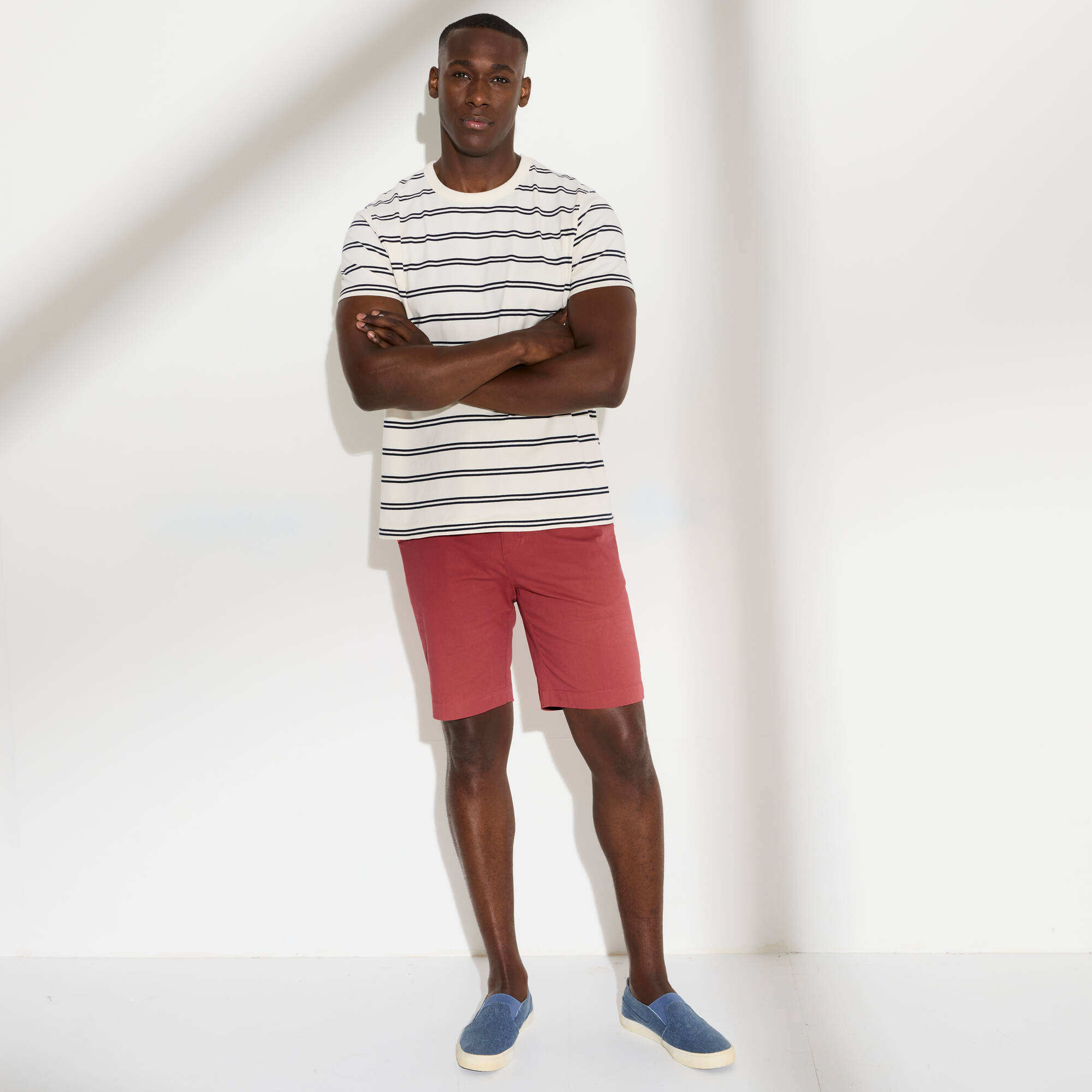 Bermuda chino arrondi sous le ventre - Blancheporte 12 €
