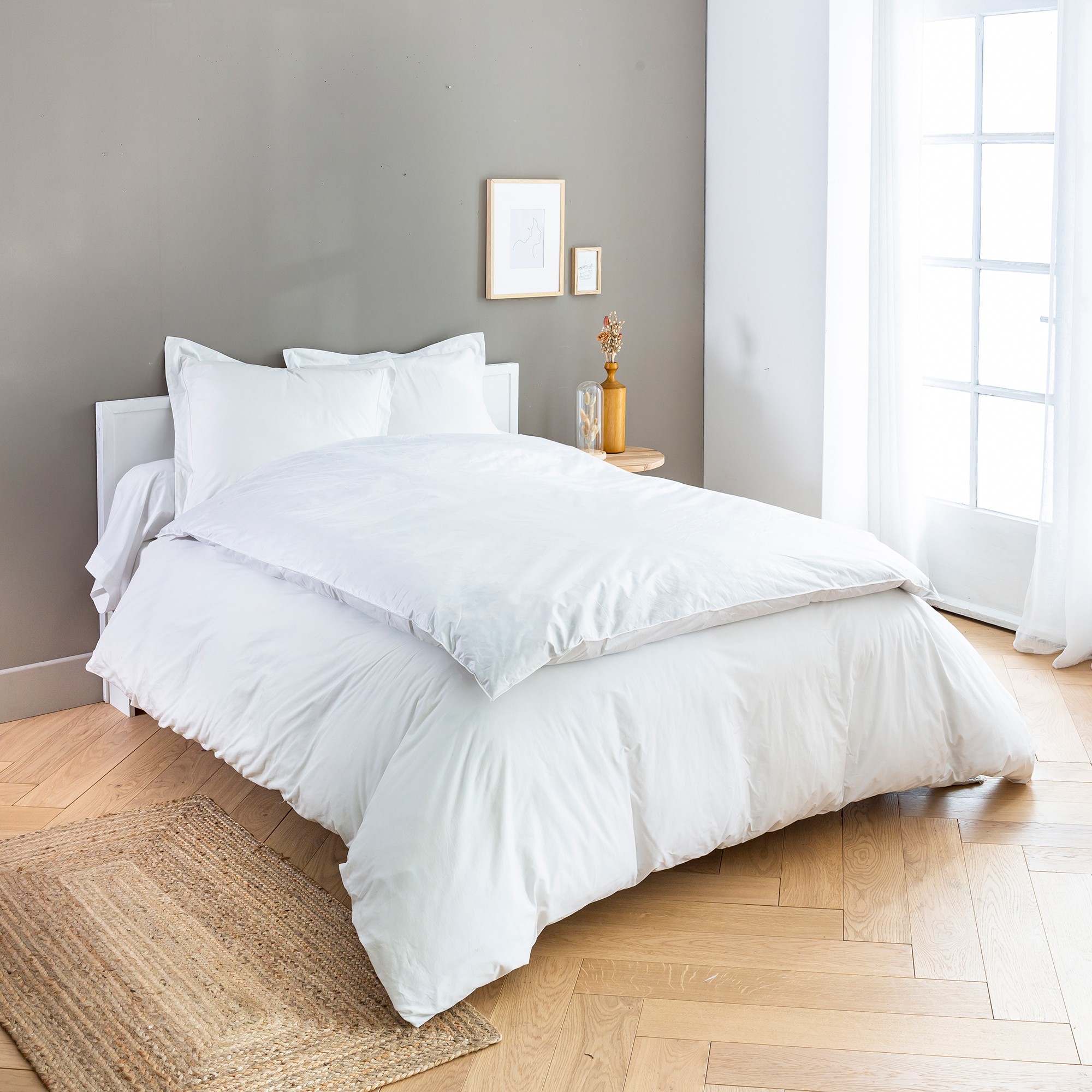 Edredon Naturel Duvet Et Plumettes - Blancheporte