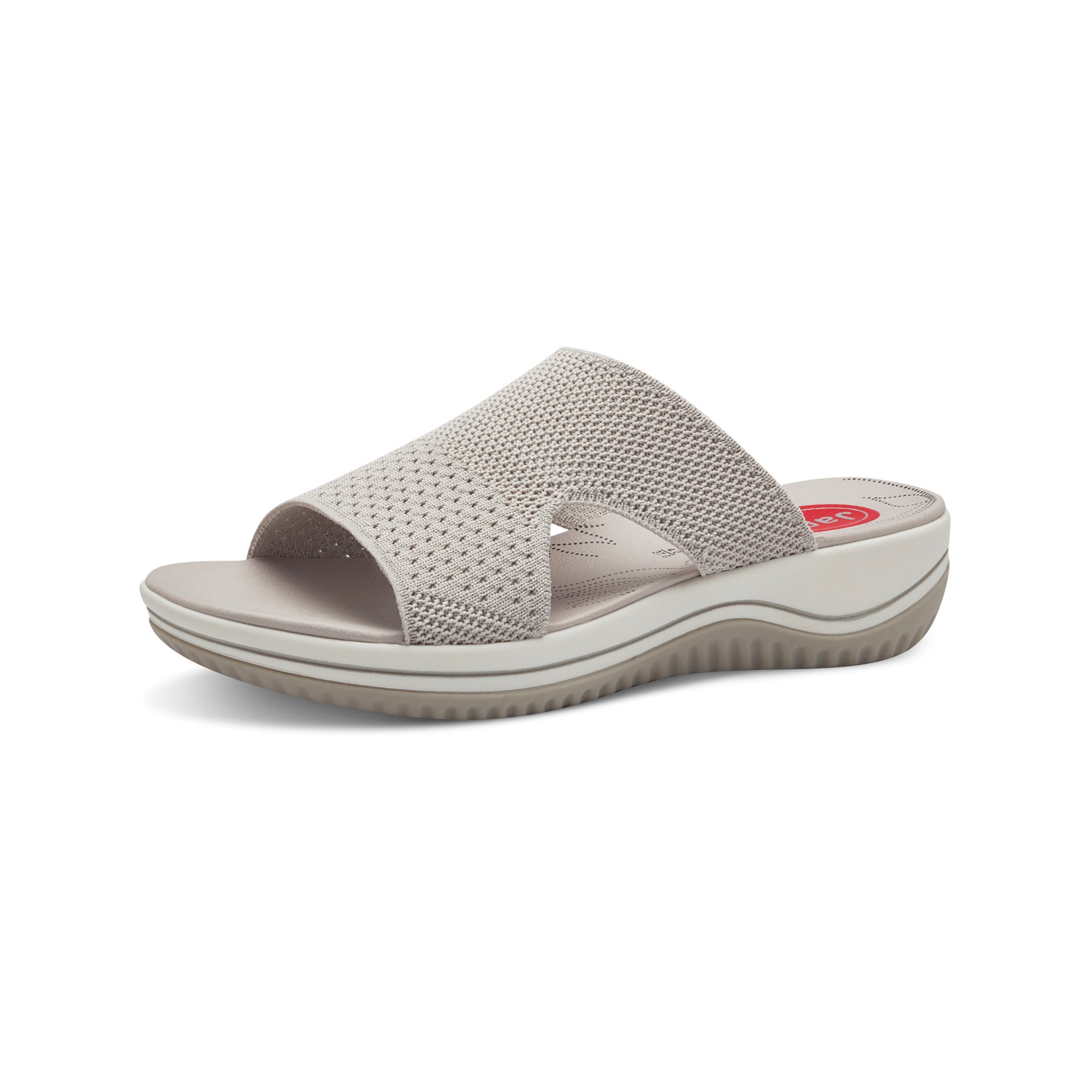 Mules souples et conforts - 40 - Gris - Jana