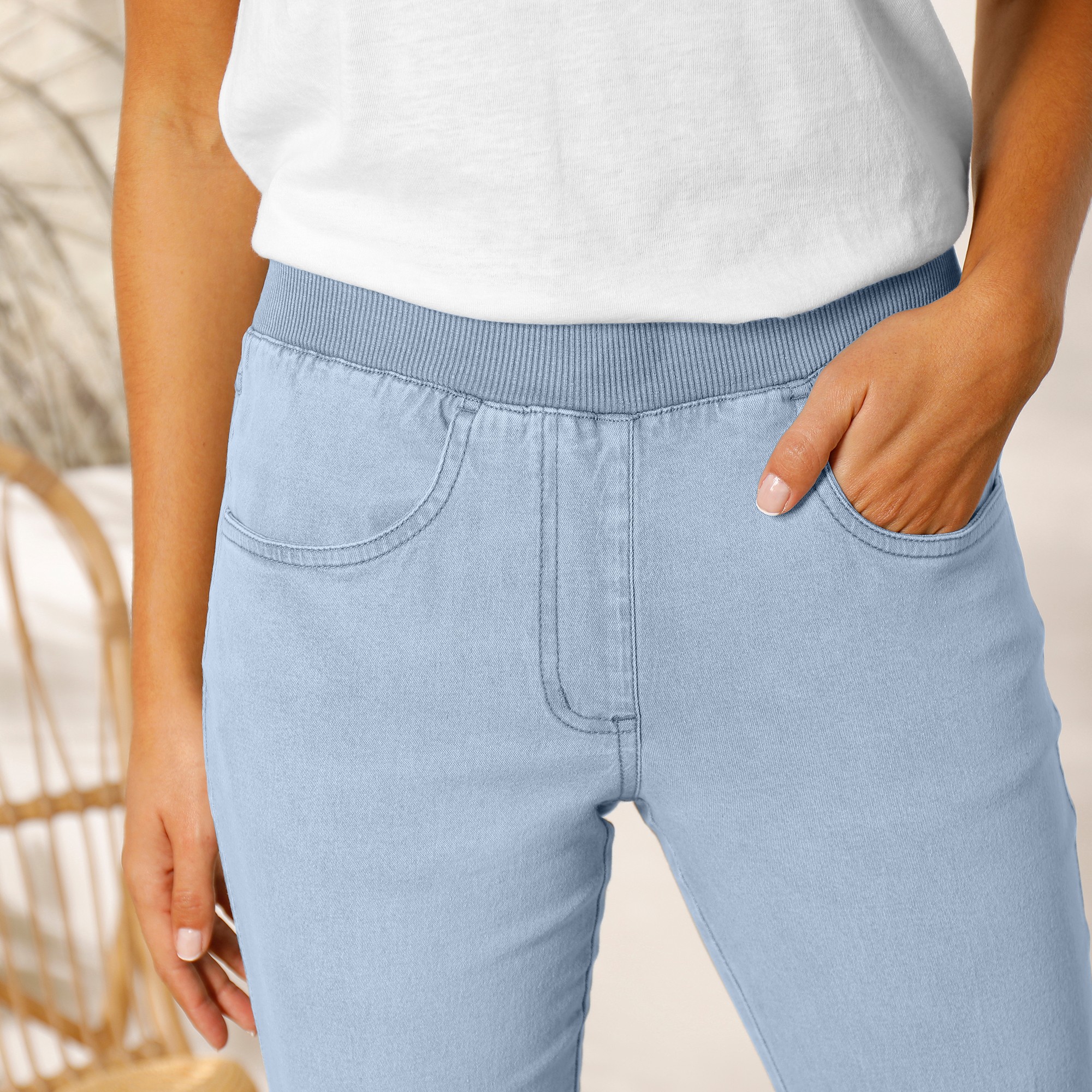 Blancheporte pantalon homme taille discount elastique