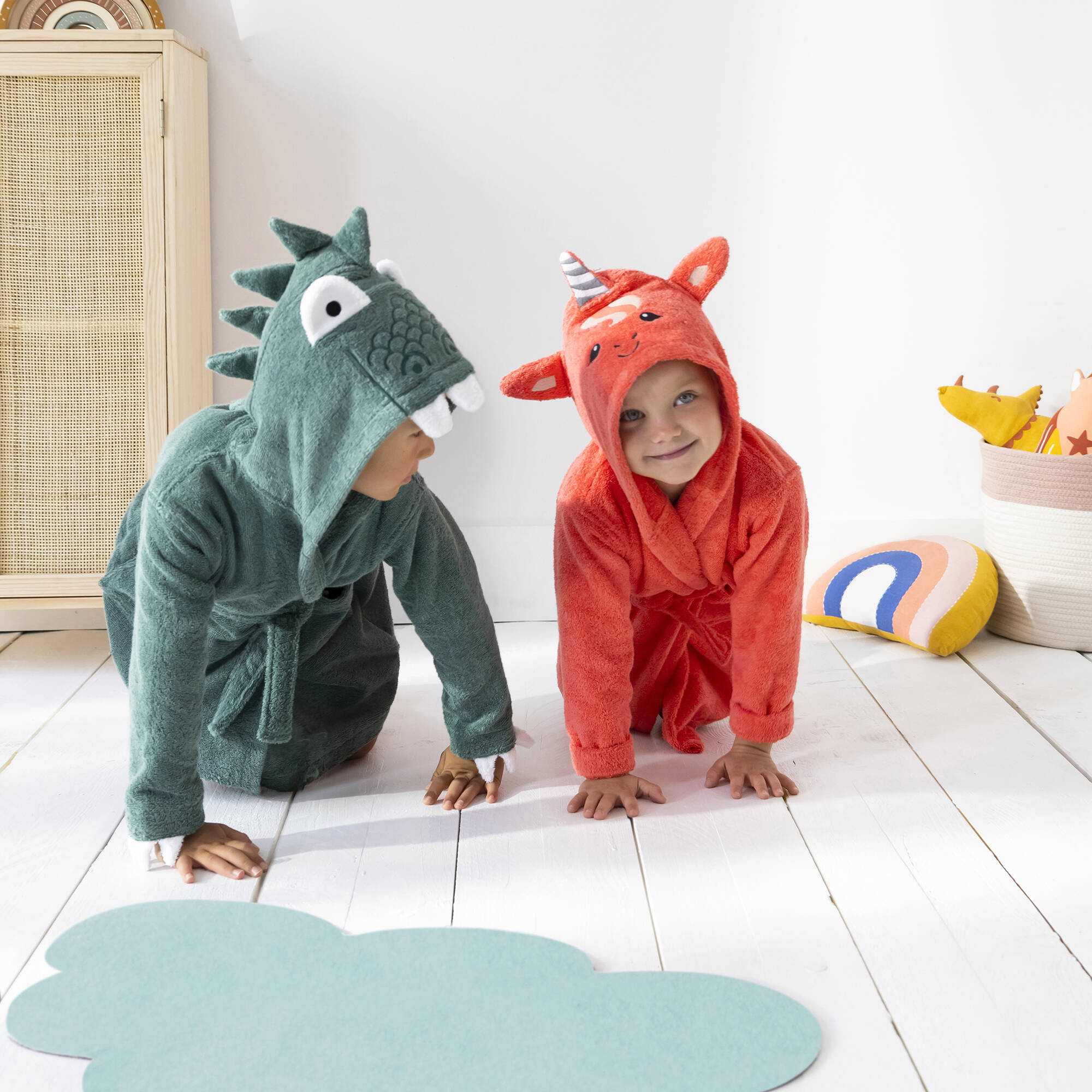 Peignoir dinosaure outlet