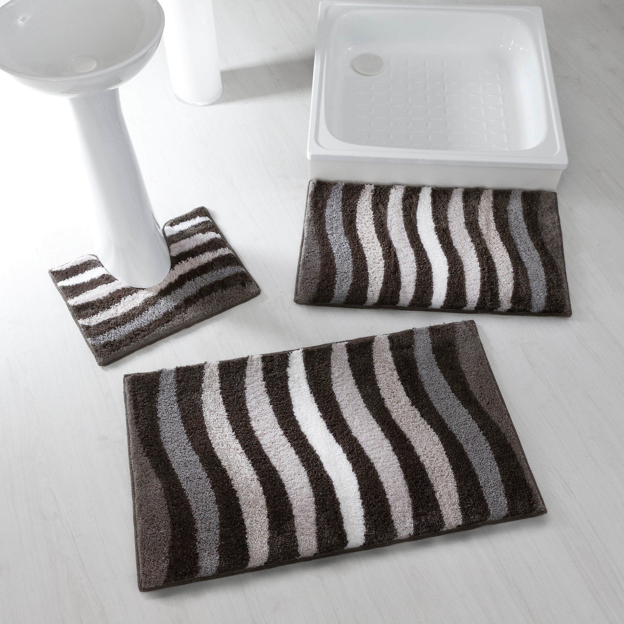 Tapis De Bain Zèbre Très Moelleux - Blancheporte