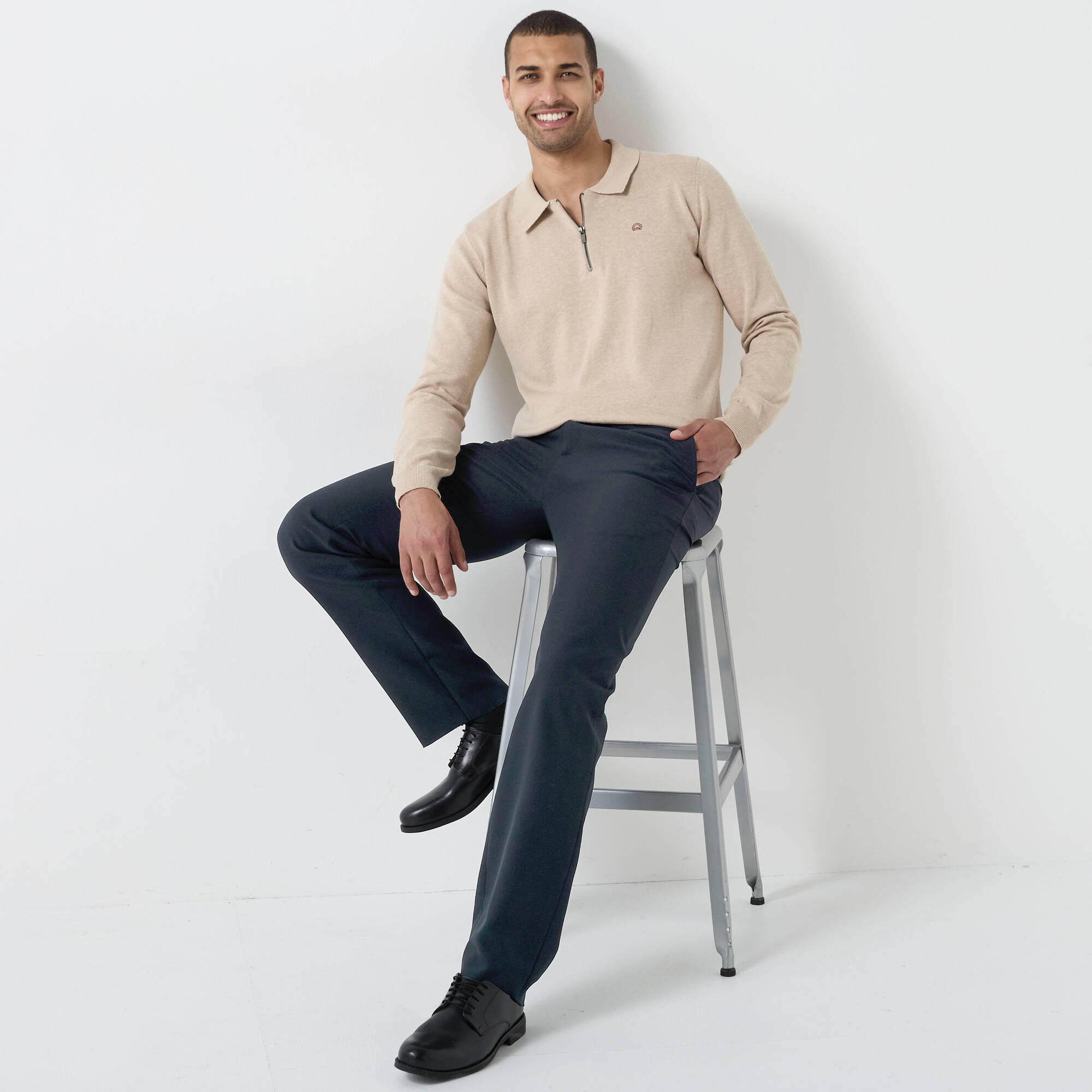 Pantalon ceinture ajustable invisible - polyester - Blancheporte 28 €
