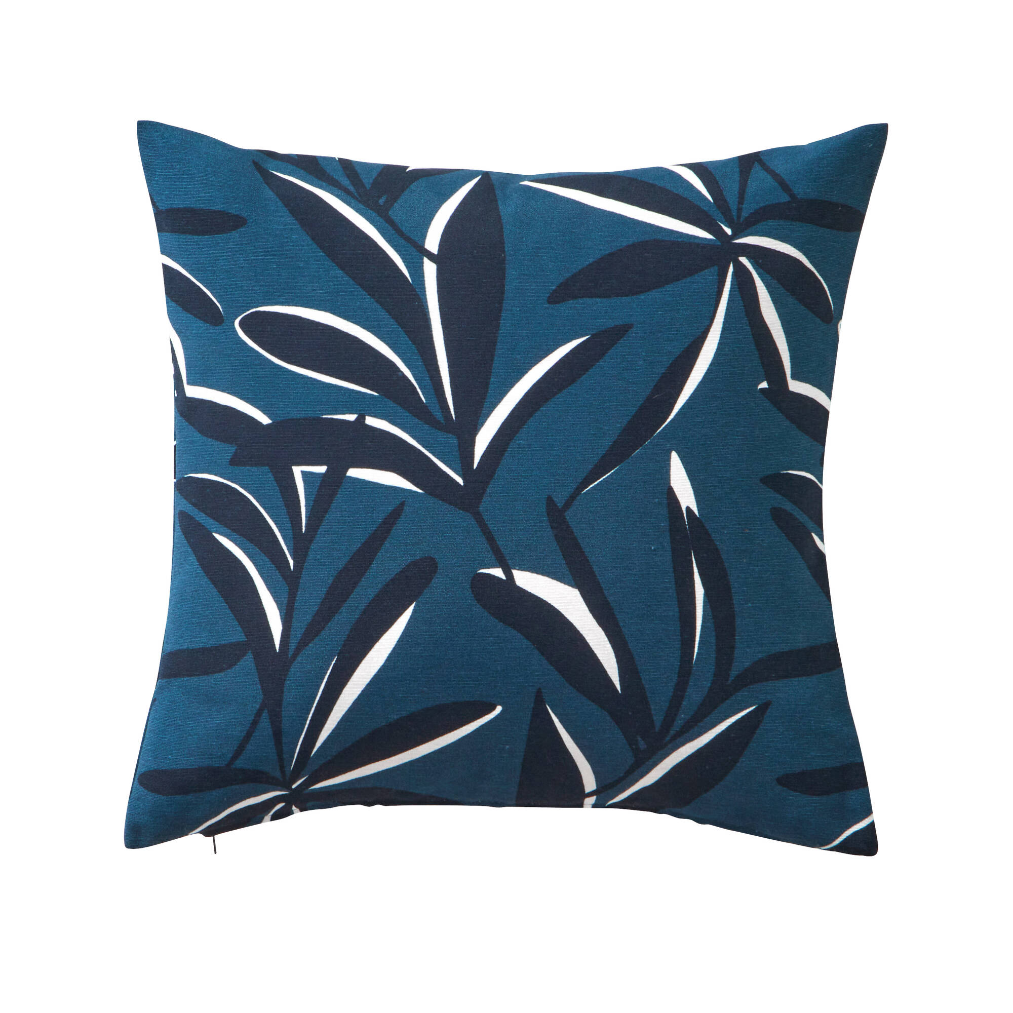 Housse de coussin imprimé feuillage - Blancheporte