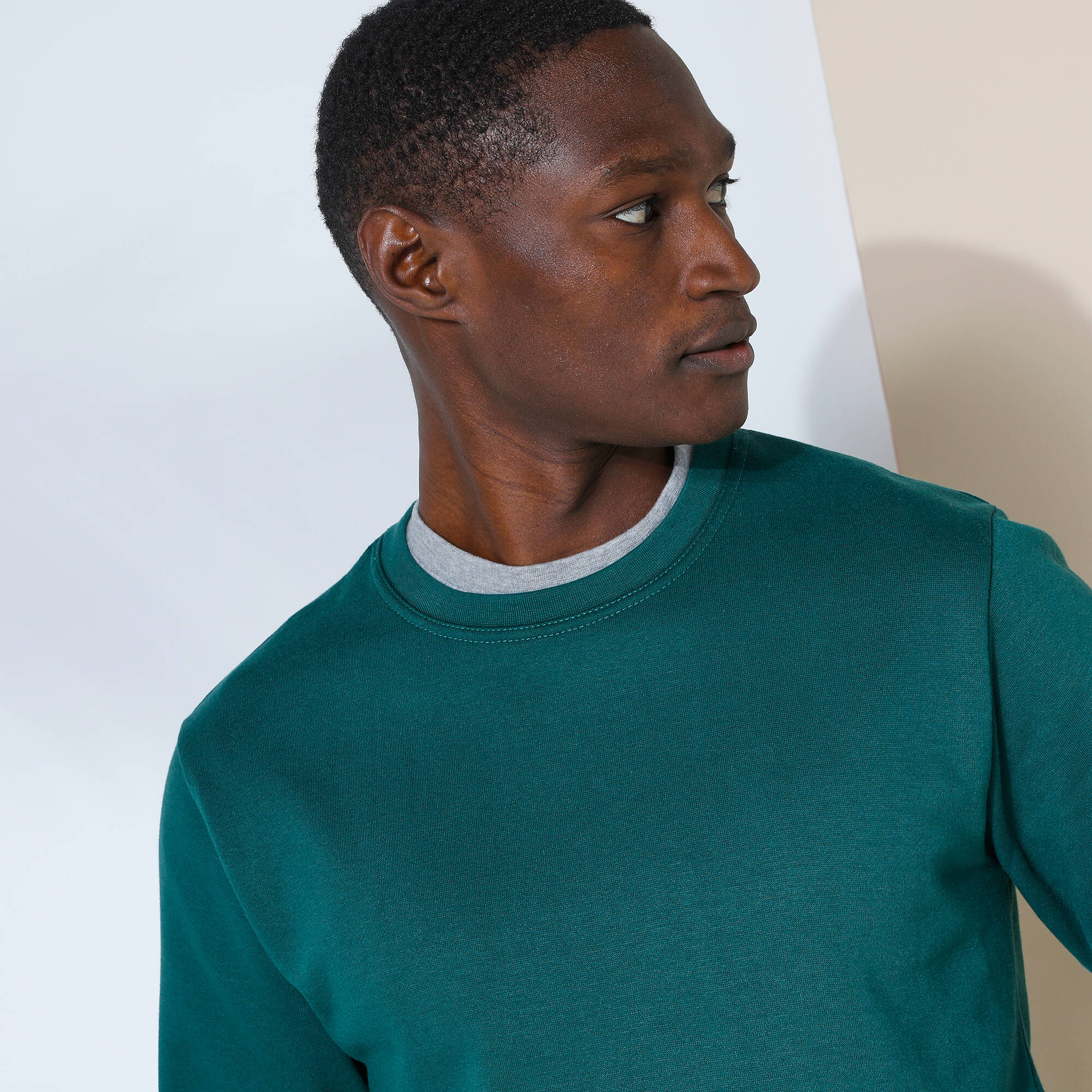 Sweat molleton col rond - Blancheporte 20 €