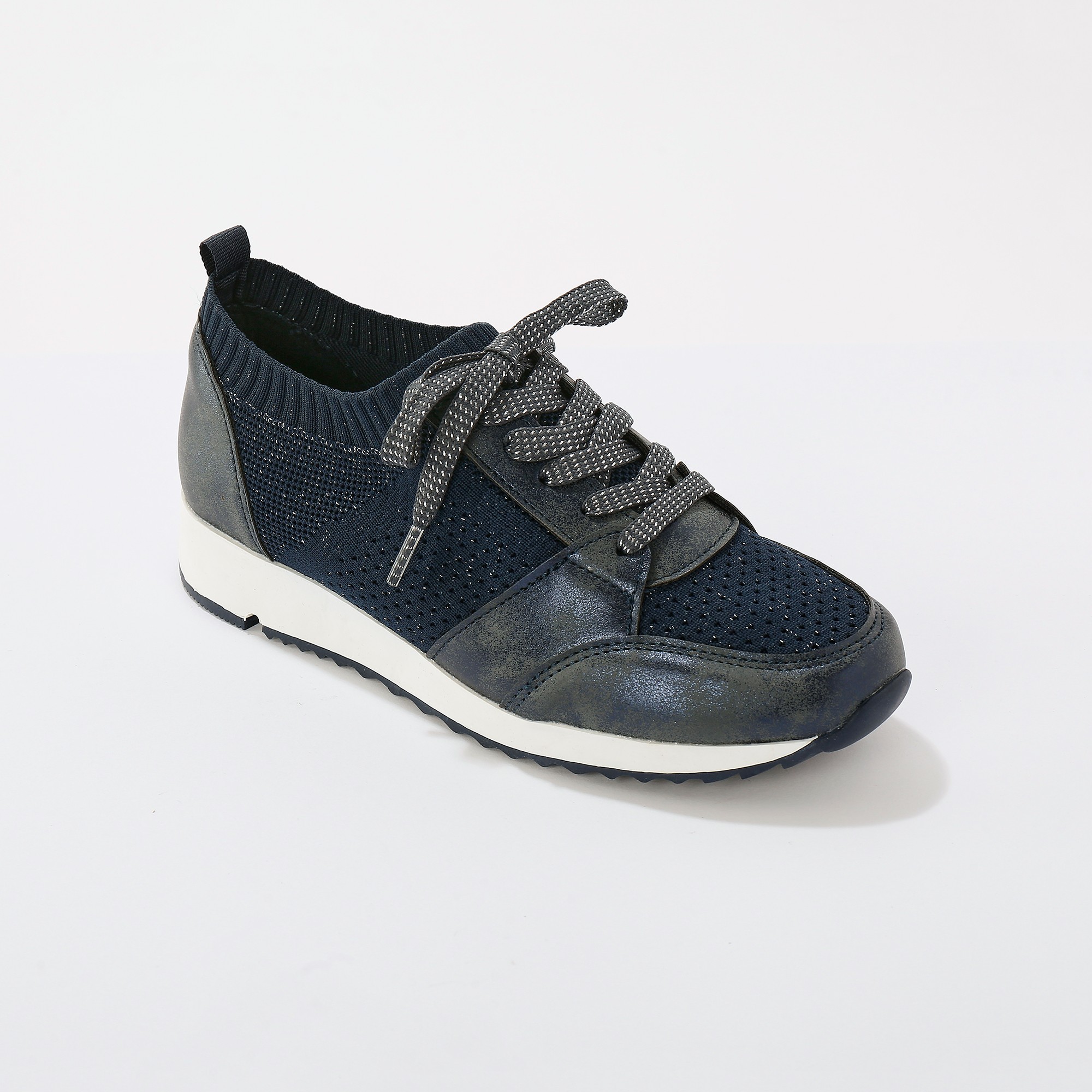 Baskets Tricot Fantaisie À Enfiler - Blancheporte