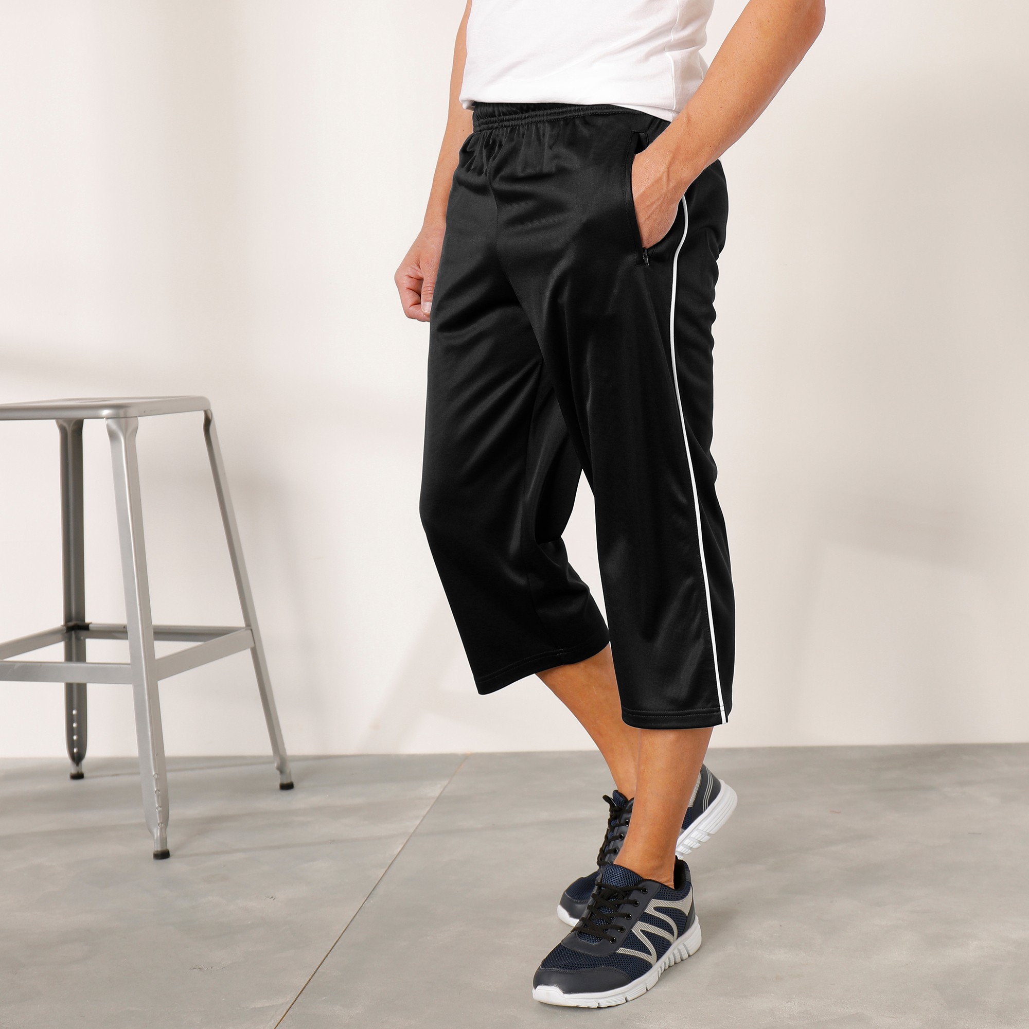 Pantacourt Sport Microfibre Intérieur Gratté - Blancheporte