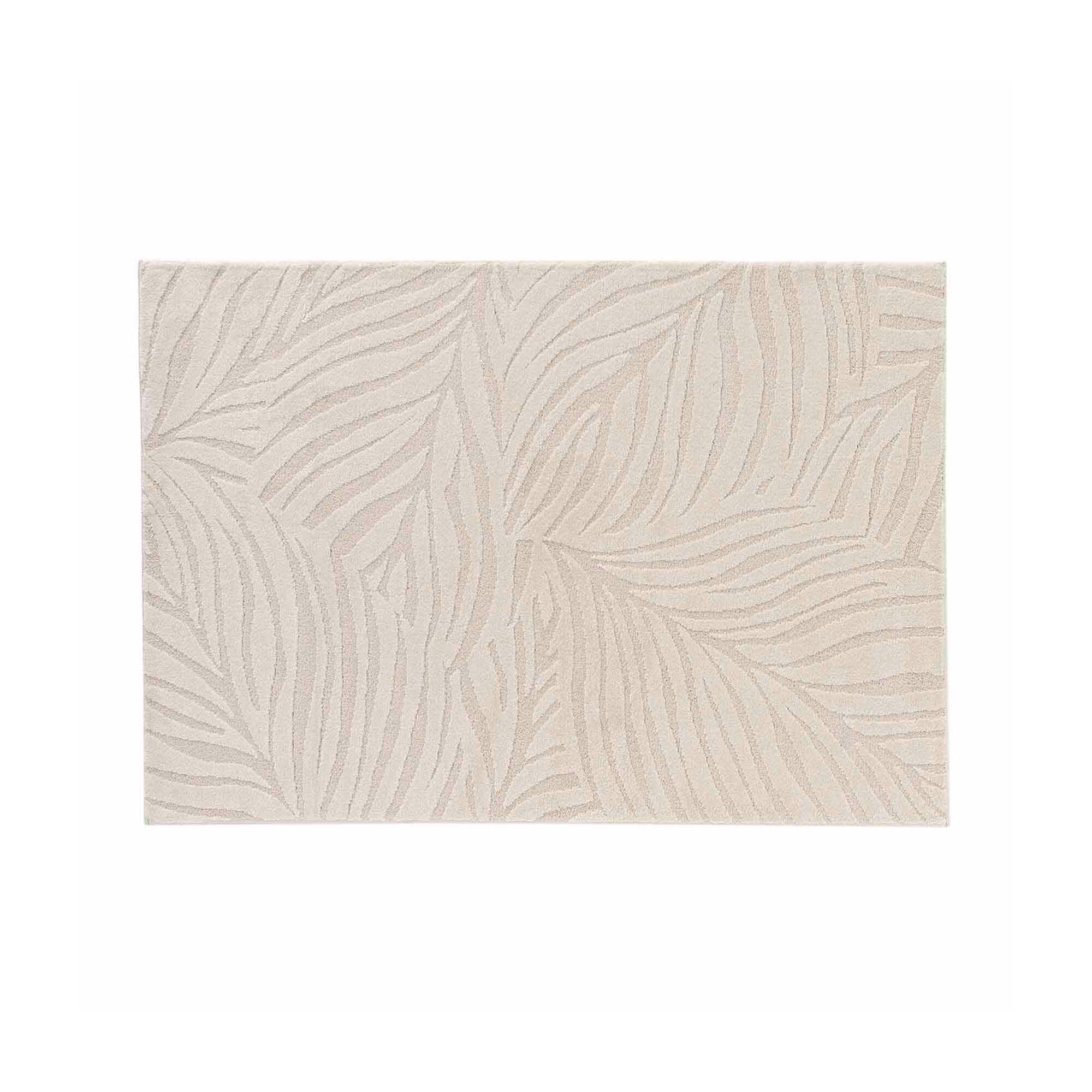Tapis Rectangulaire, Motif Végétal En Relief - Blancheporte