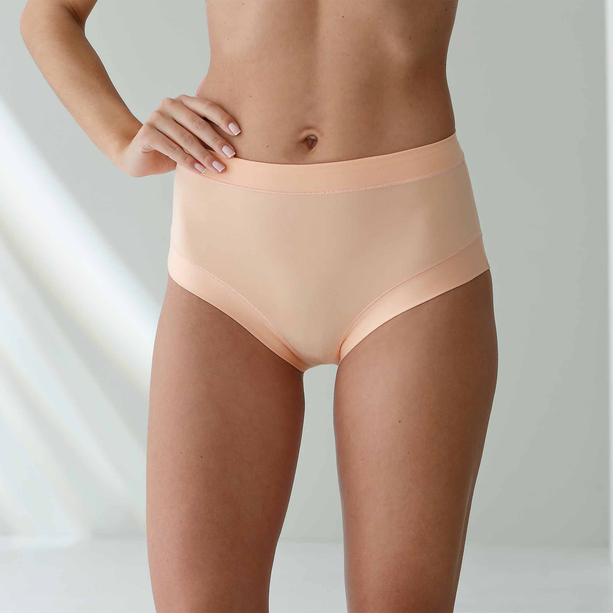 Culotte Coton Stretch Forme Maxi Ceinture Confort sans Élastiques - Lot De 2 - Blancheporte