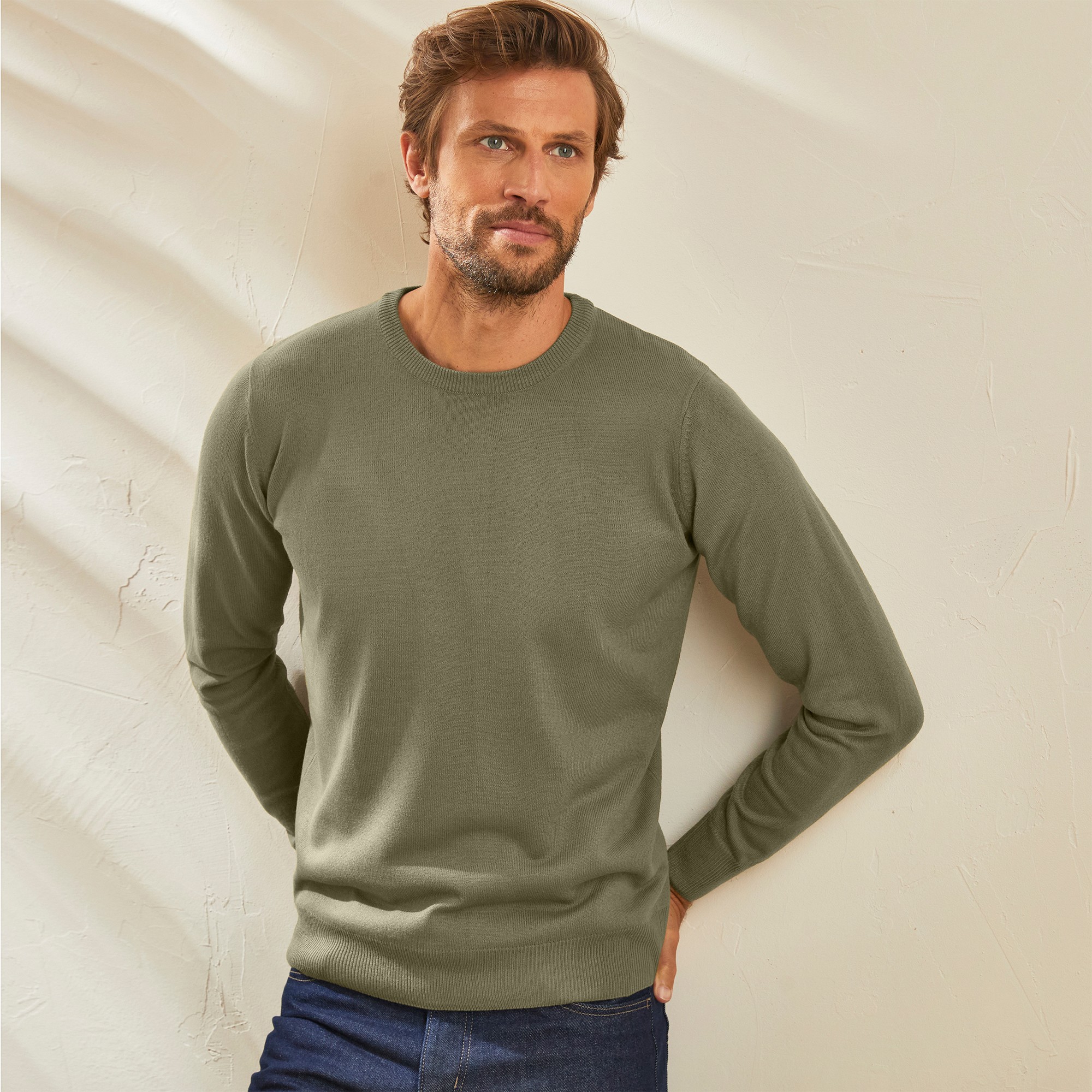 Pull Uni Col Rond - Blancheporte