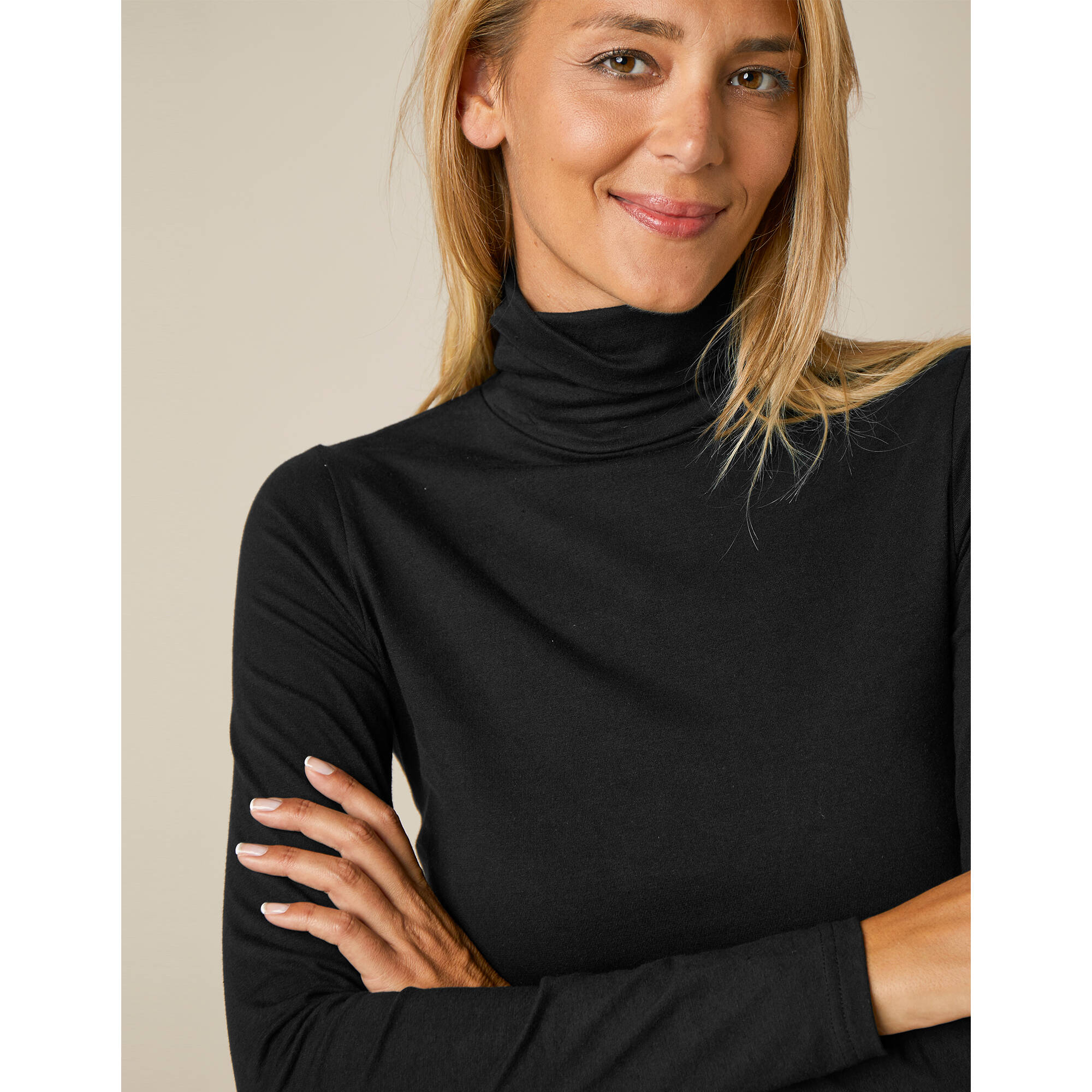 Blanche porte sous pull femme shop