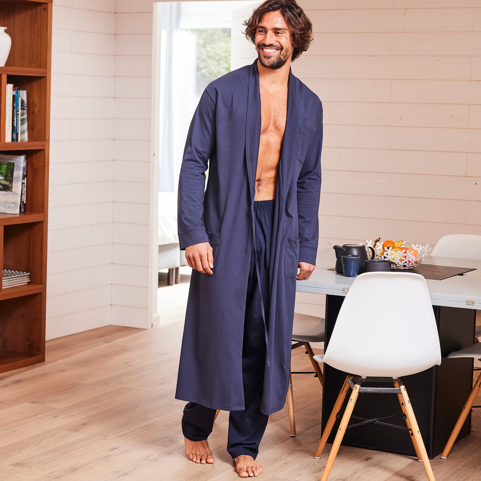 Blanche porte discount robe de chambre