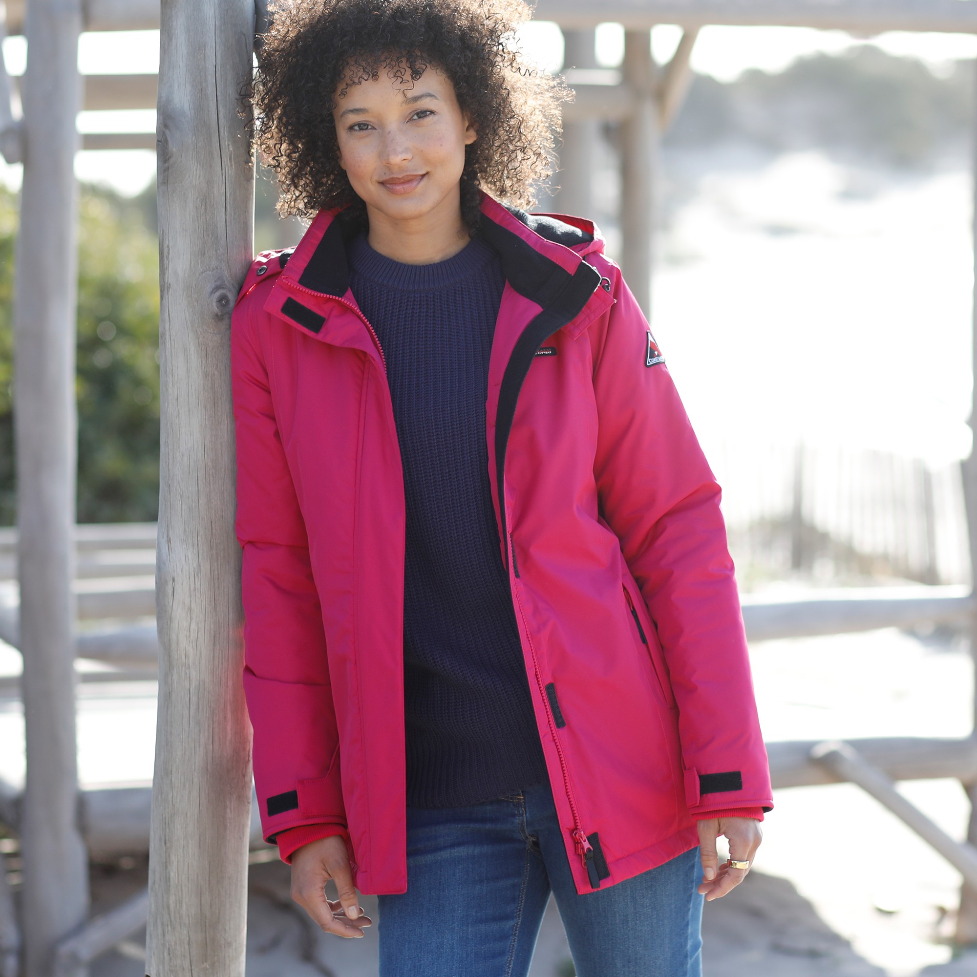 Parka 2025 blanche porte