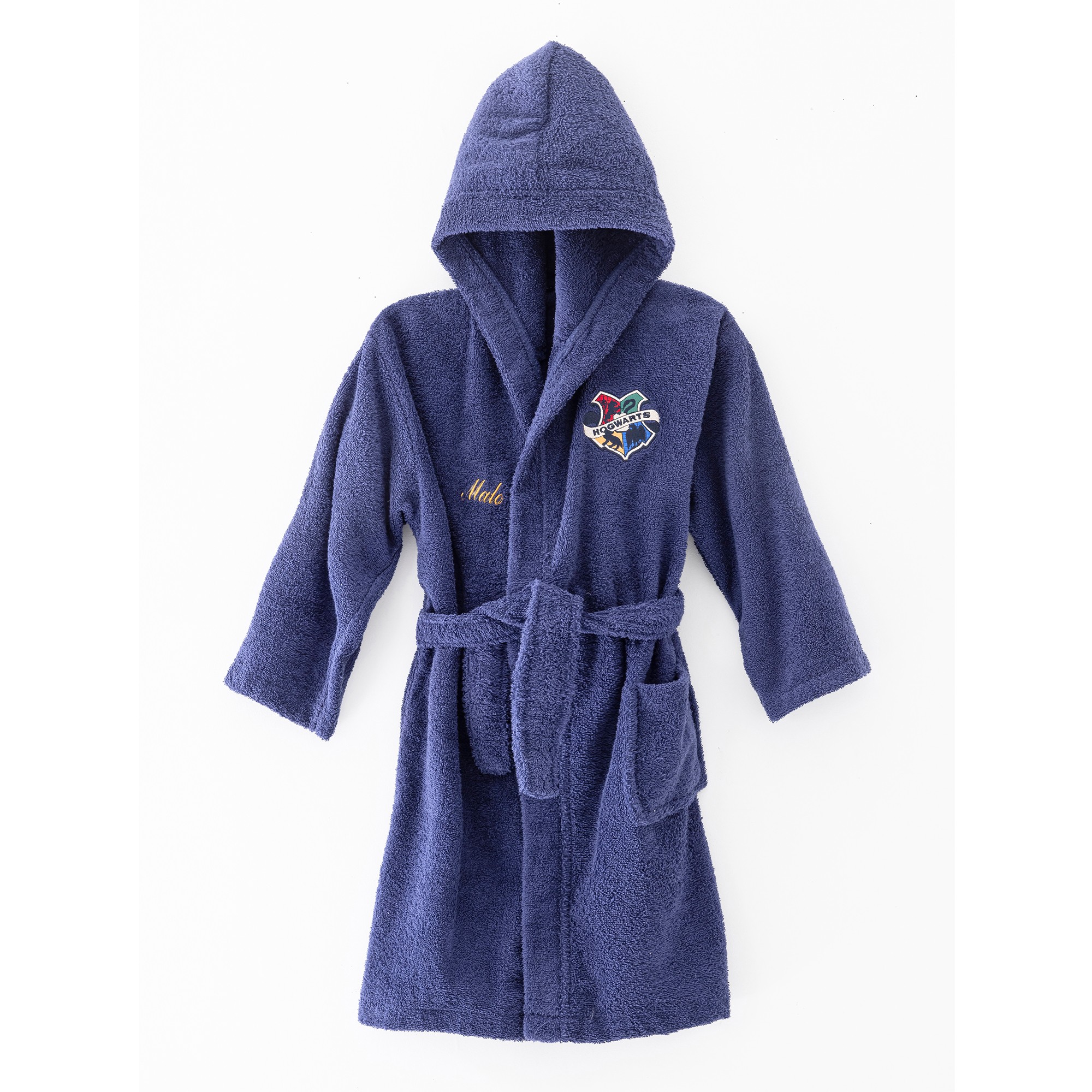 Peignoir de bain capuche enfant Harry Potter personnalisable