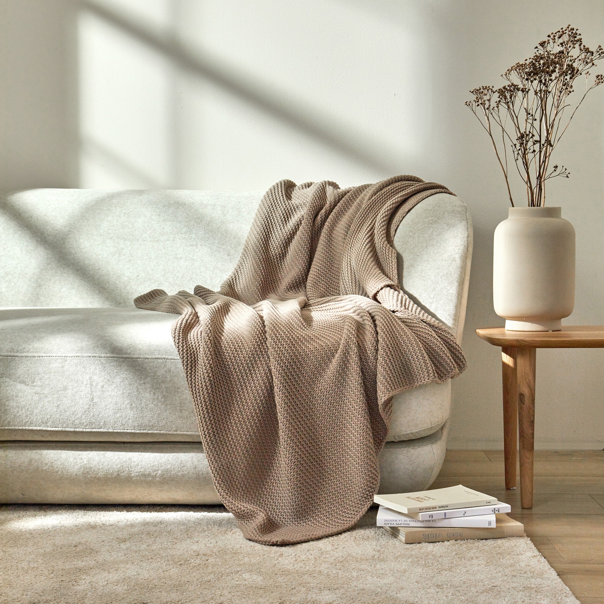 Plaid En Tricot - Blancheporte