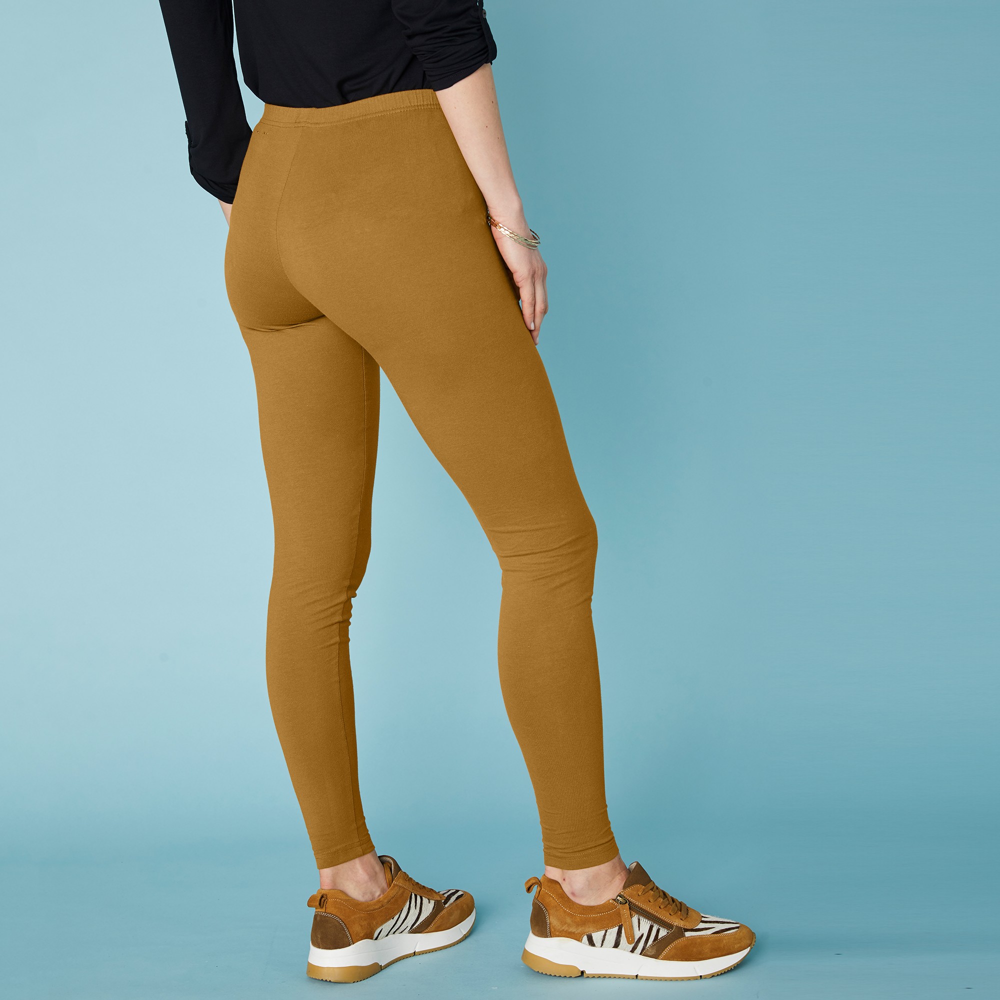 Blanche porte legging grande taille outlet