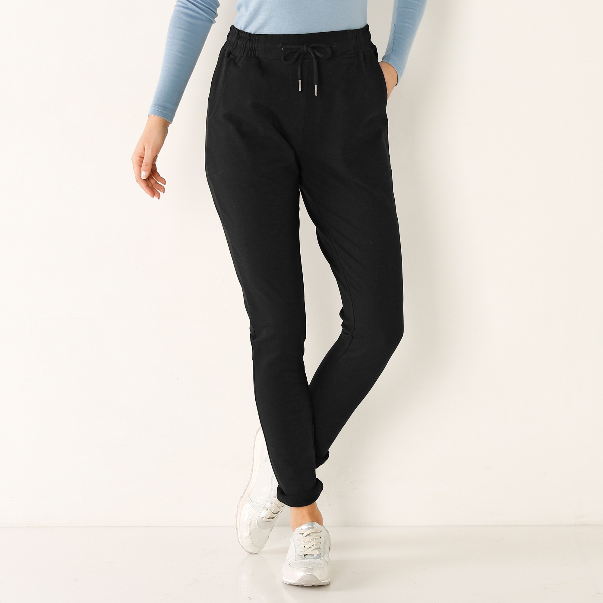 Pantalon Jogpant Ceinture Élastiquée Molleton - Blancheporte